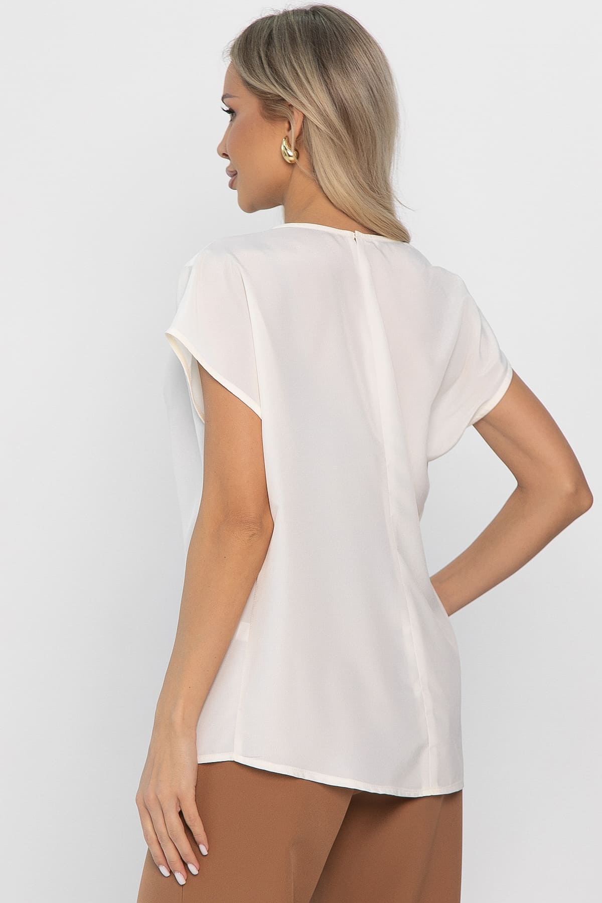 Блуза Маркиза (молочная) Б14565-30М