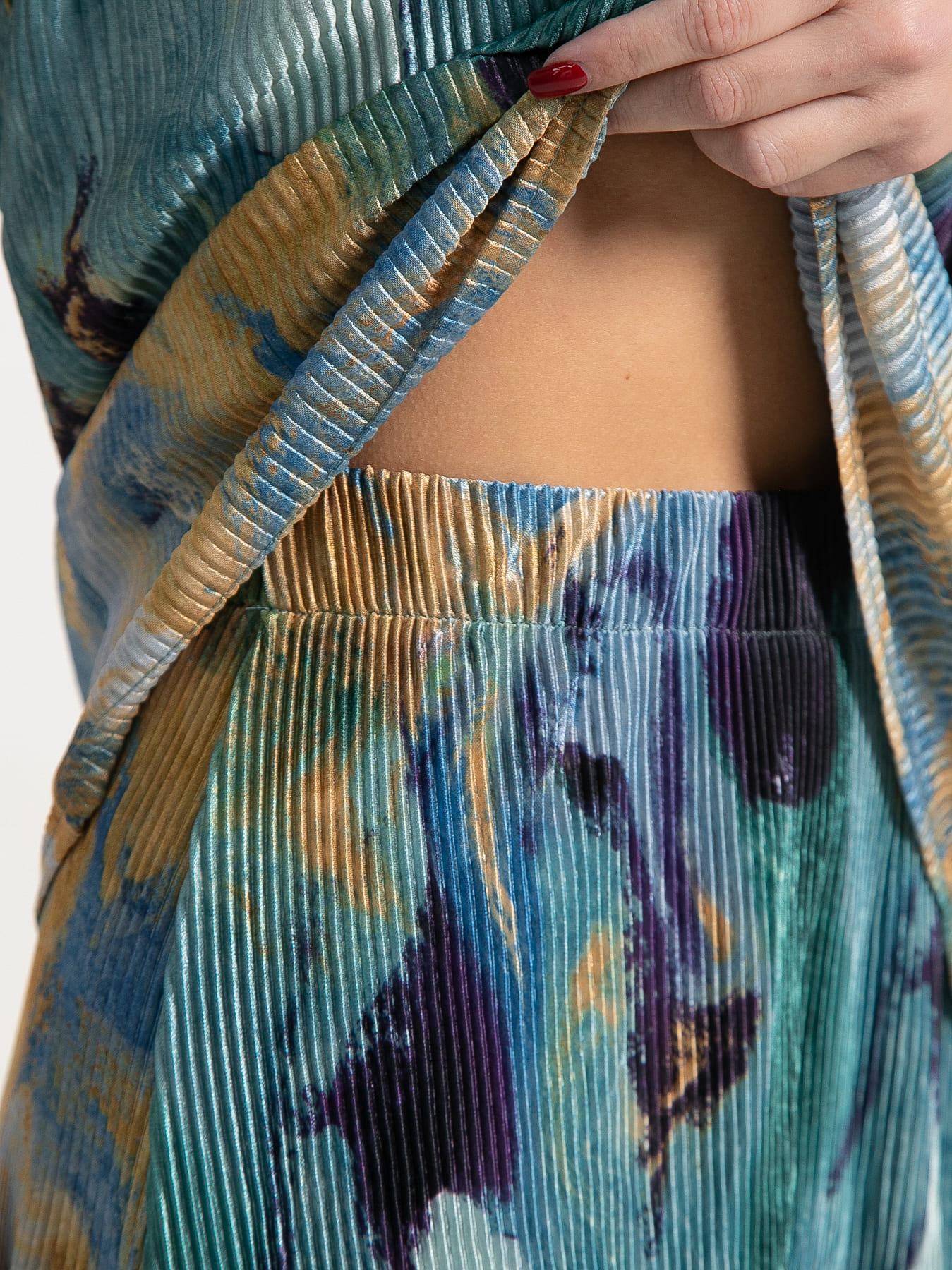 Костюм с юбкой Вайнона (зеленый) К15119-10М