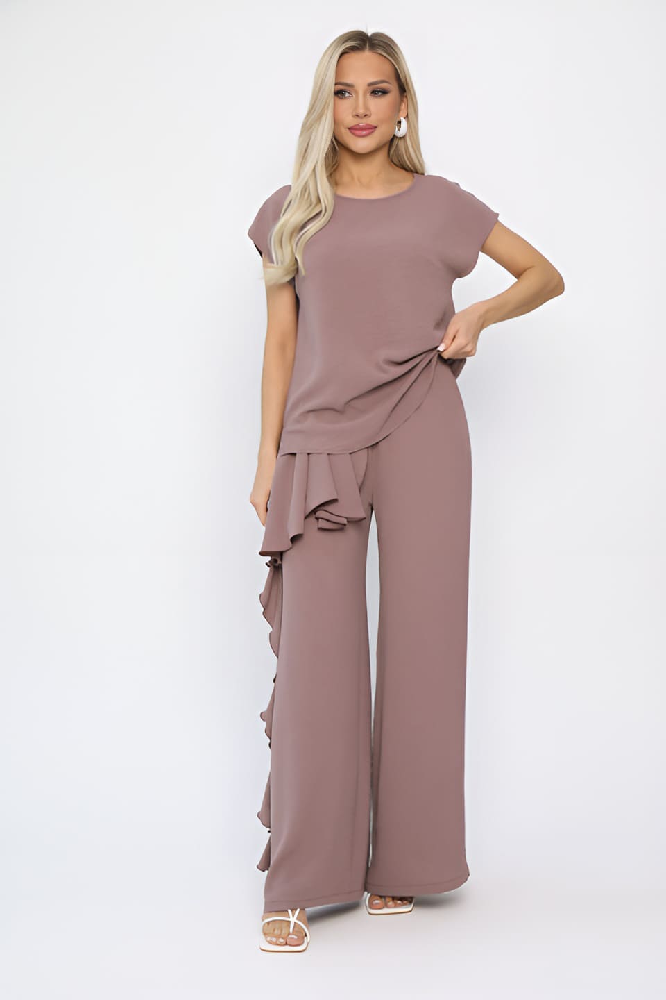 Костюм Морской бриз (пыльно-лиловый) К15683-5М