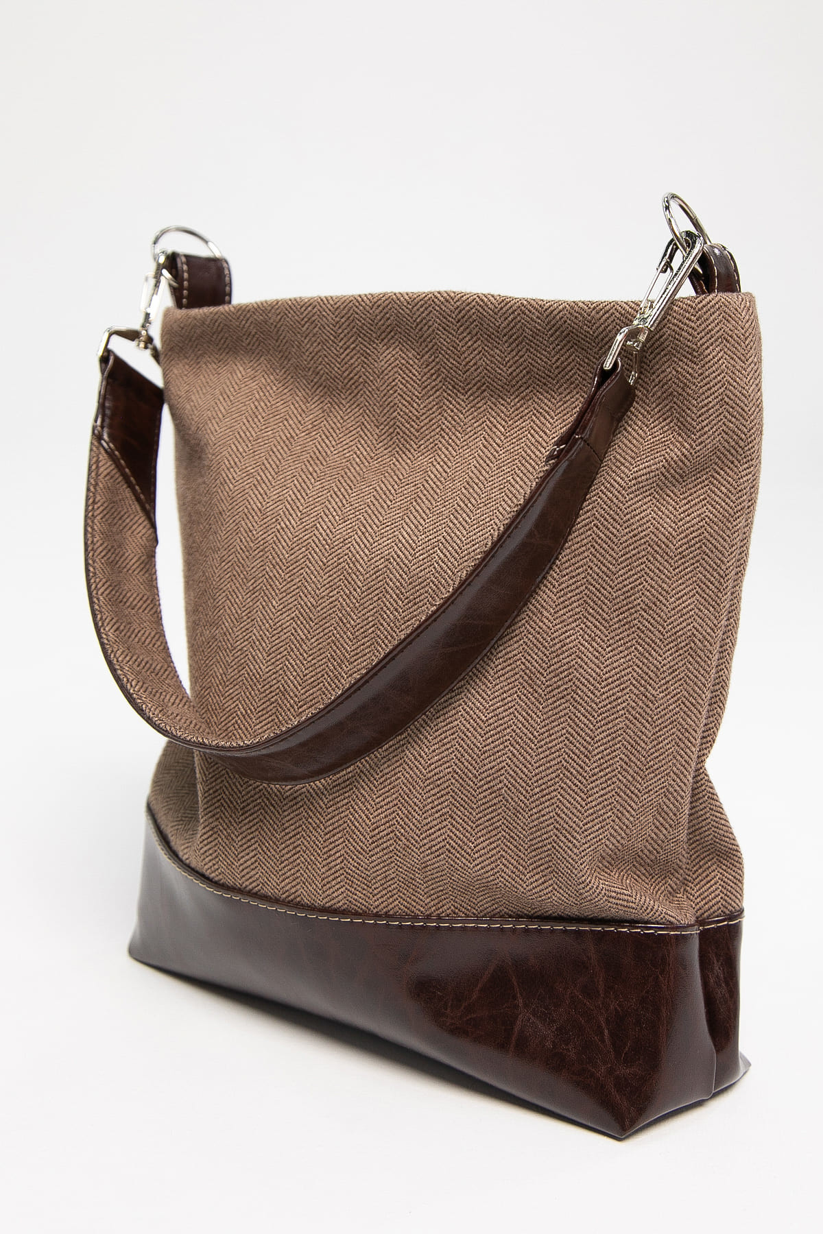 Сумка-шопер (коричневая) СШ08-46