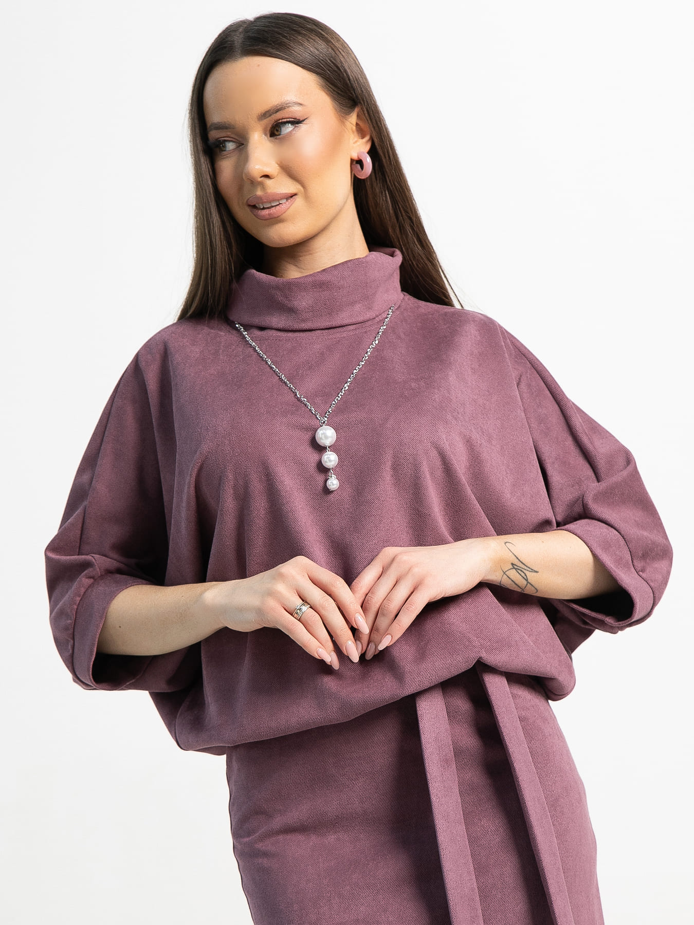 Платье Антония (лиловое) П15271-12М