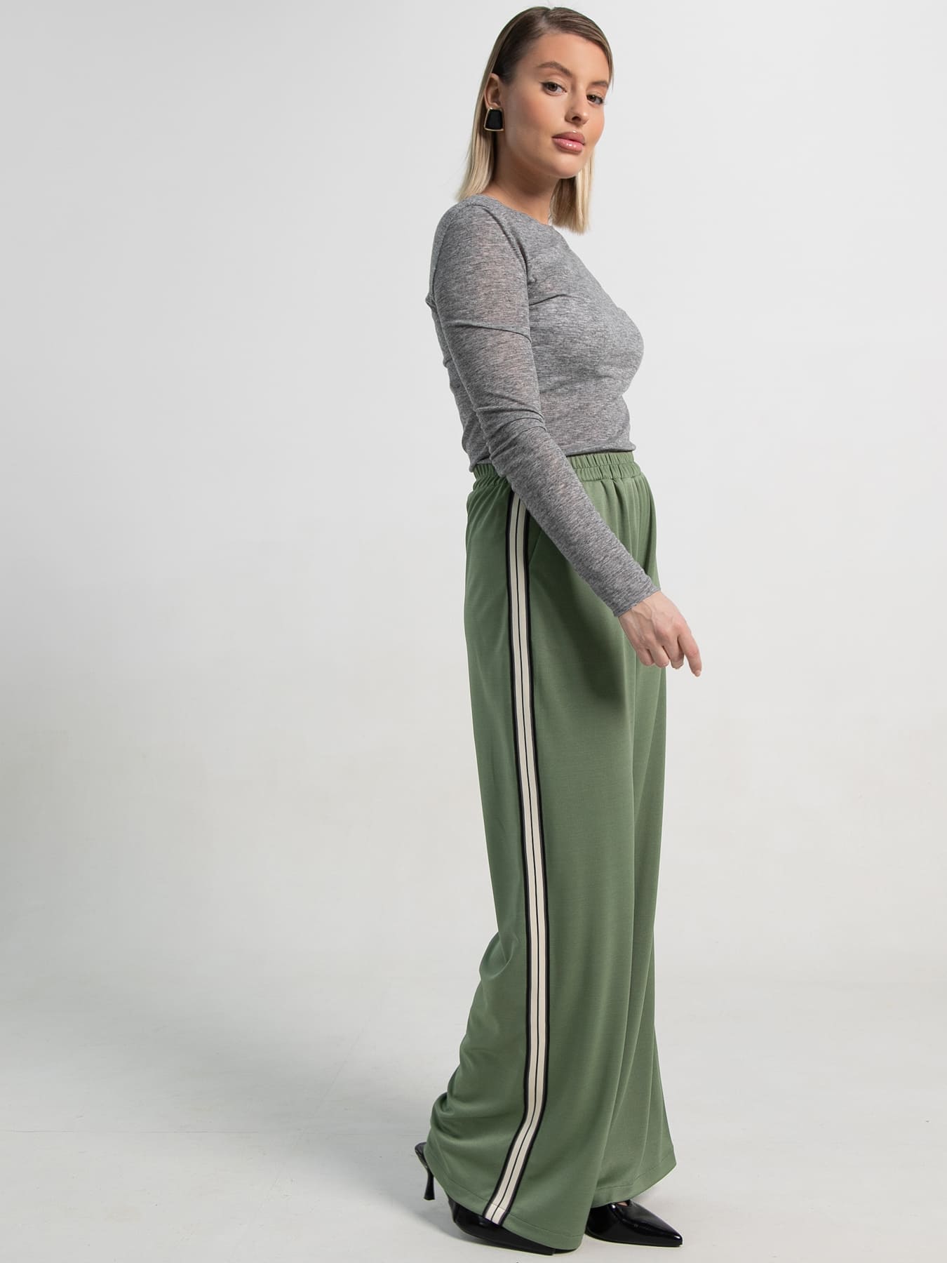 Брюки Аларика (зеленые) Б15100-5М