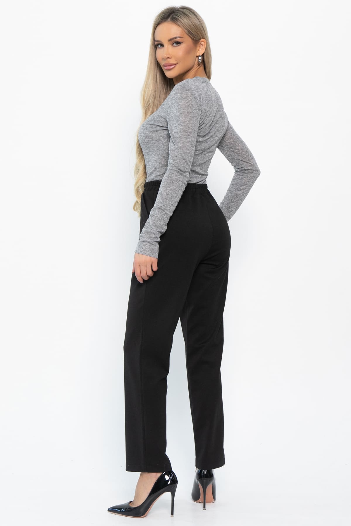 Брюки Беззаботное путешествие (черные) Б14865-16М