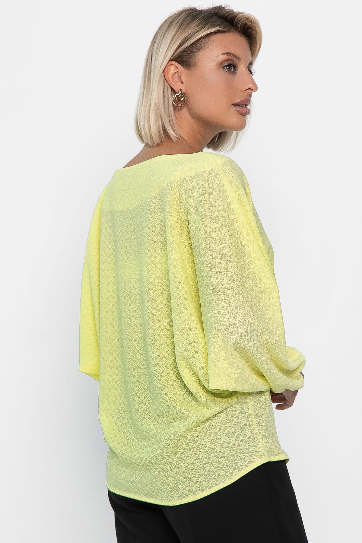 Блуза Путь к сердцу (желтая) Б14182-30М