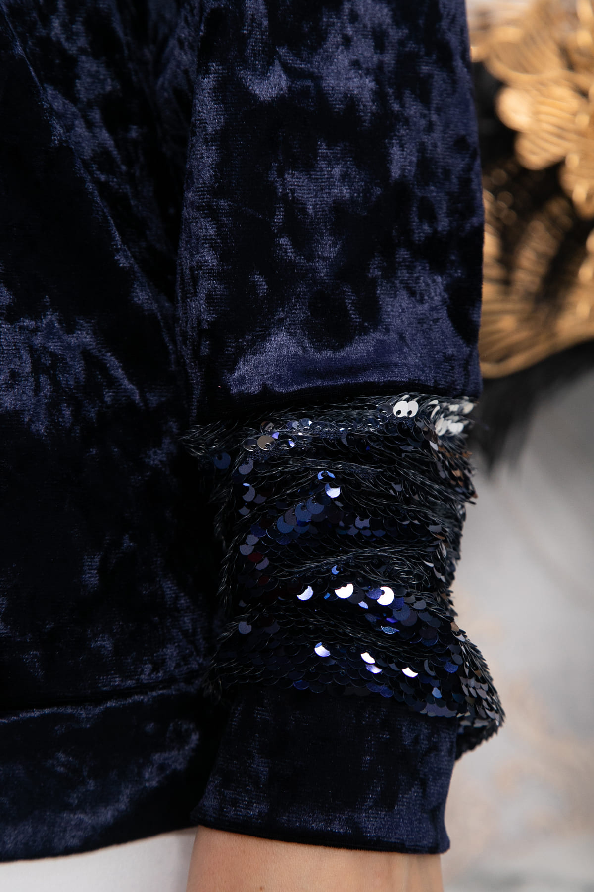 Джемпер Амалия (темно-синяя) Б14838-45М