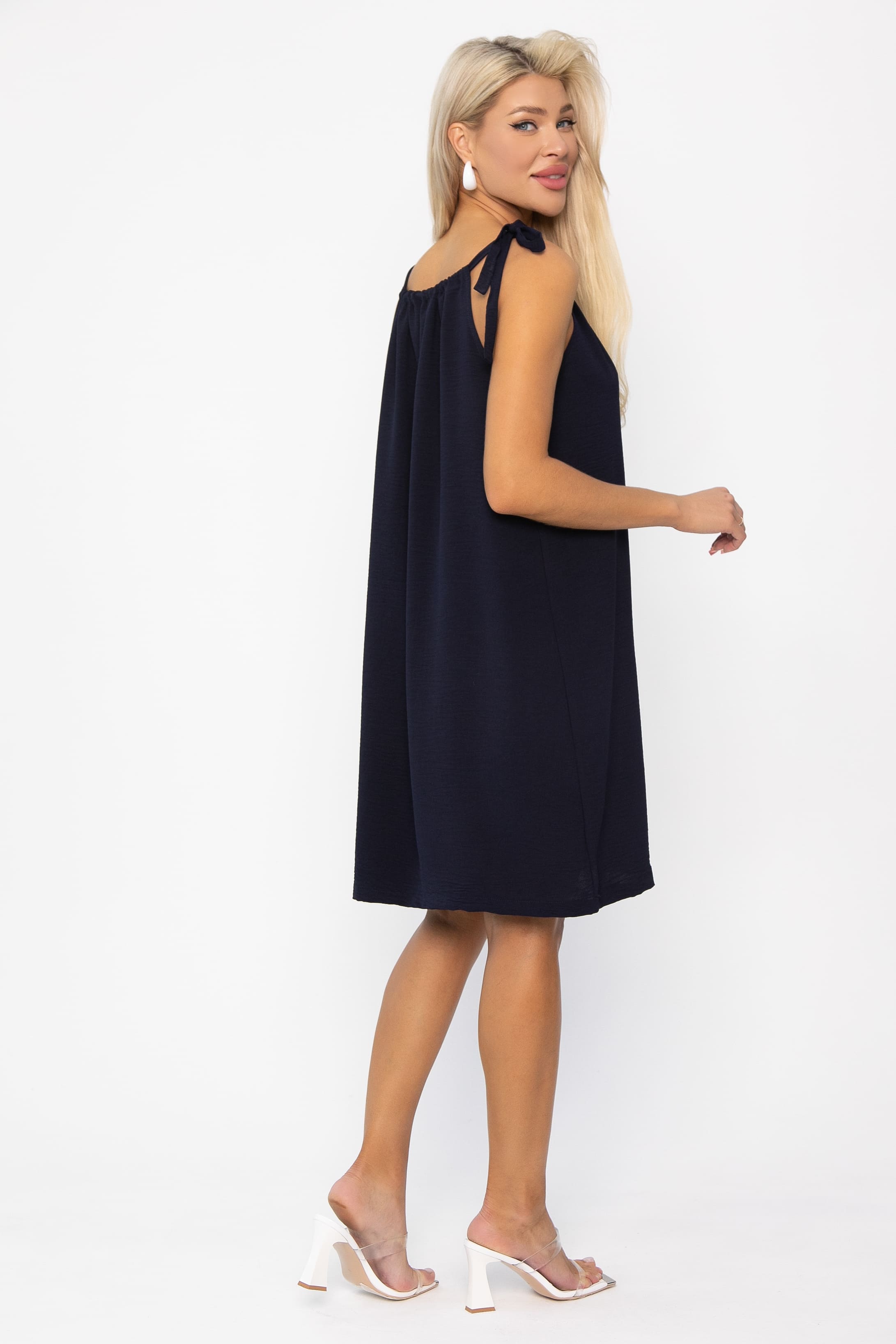 Сарафан Укрась лето! (синее) П13734-10М