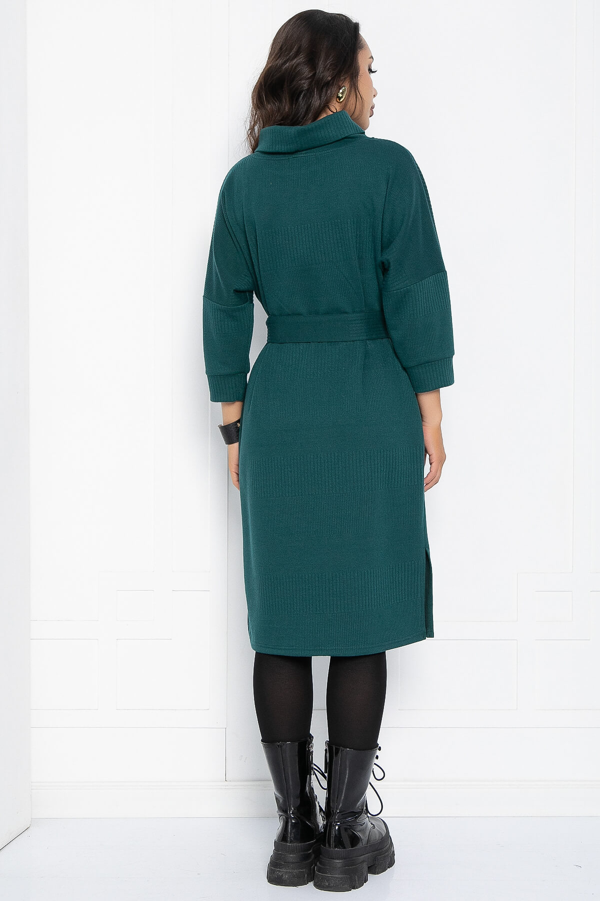 Платье Никс (изумрудное) П14963-4М