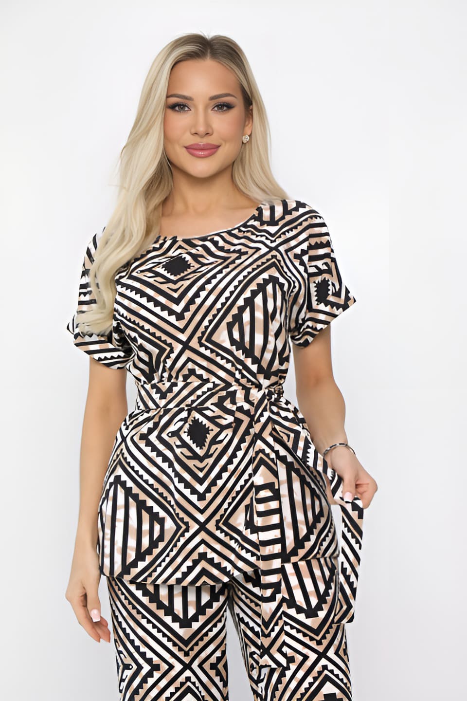 Костюм Летний бриз (бежевый) К13714-12М