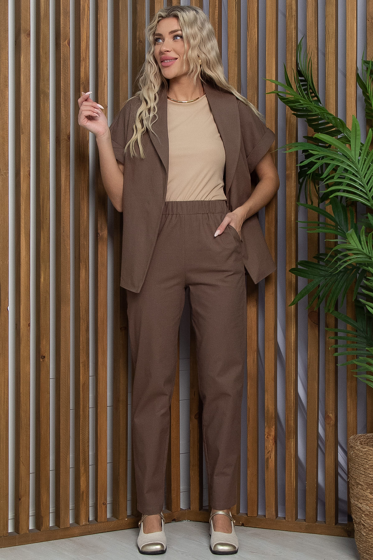 Костюм Кристиана (кофе) К13321-4М