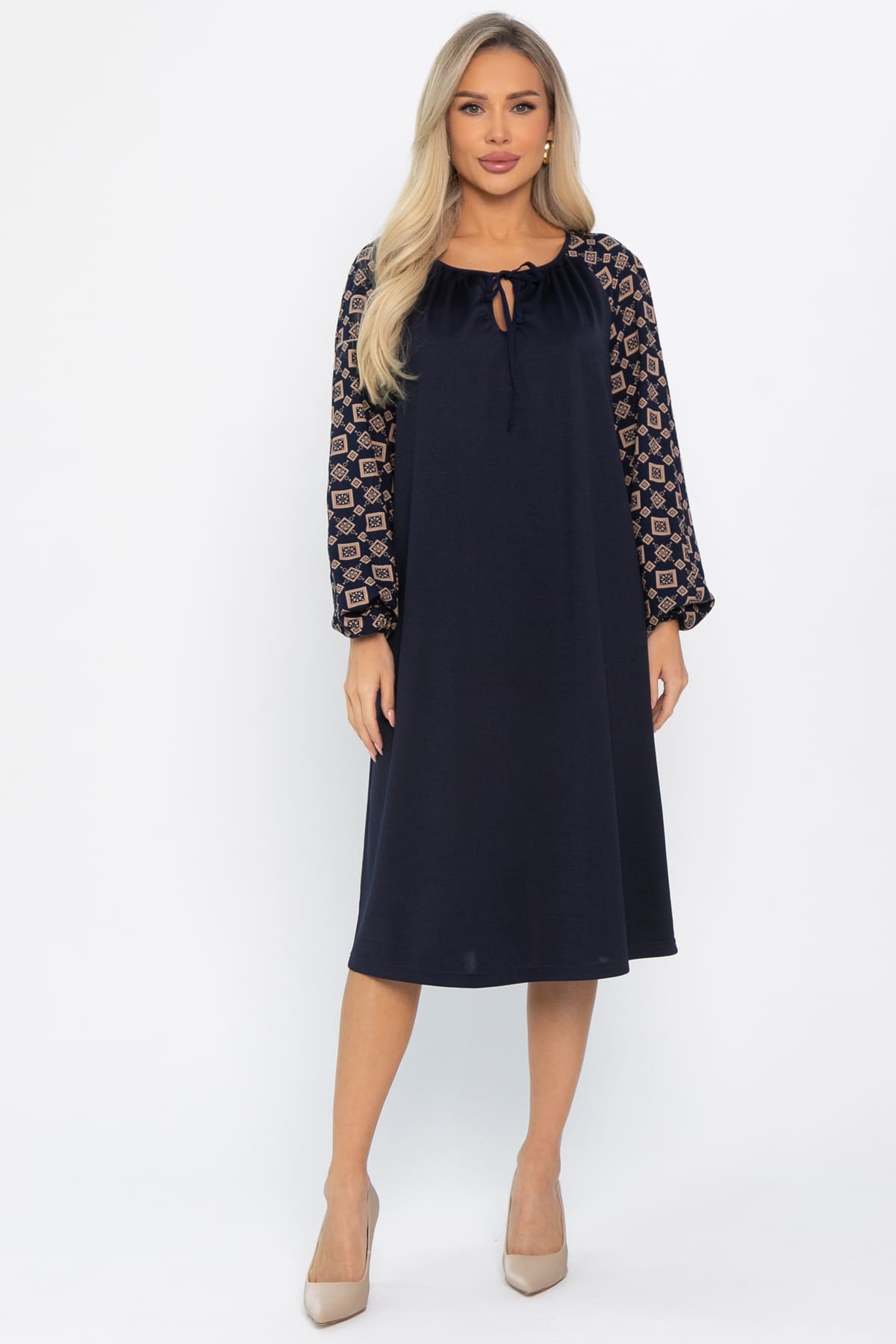 Платье Аура (синее) П12930-10М