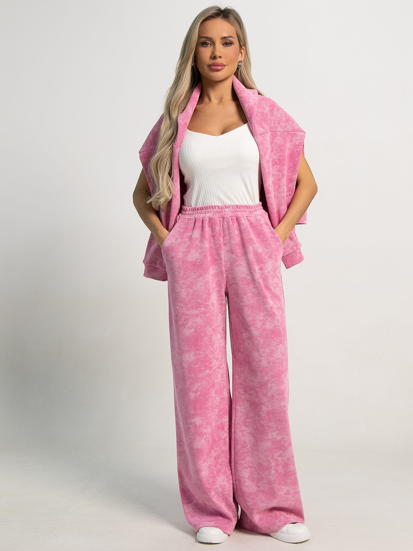 Костюм Августа ХИТ (розовый) К15544-5М