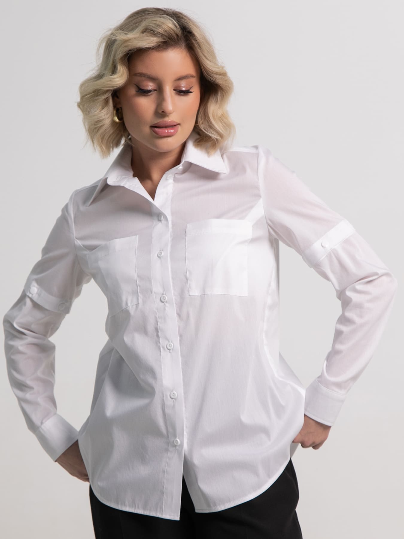Рубашка Секрет (белая) Б15296-13М
