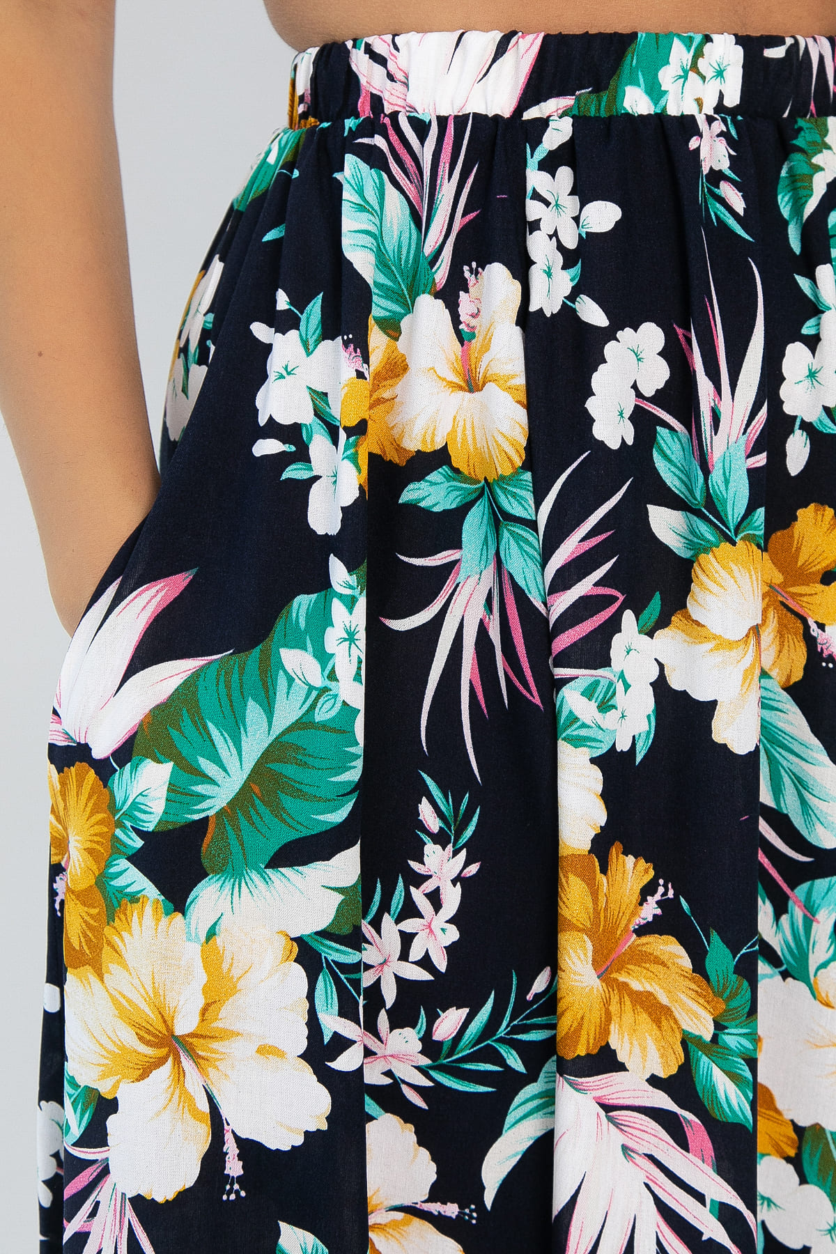 Юбка Льюис (цветы) Ю14022-10М