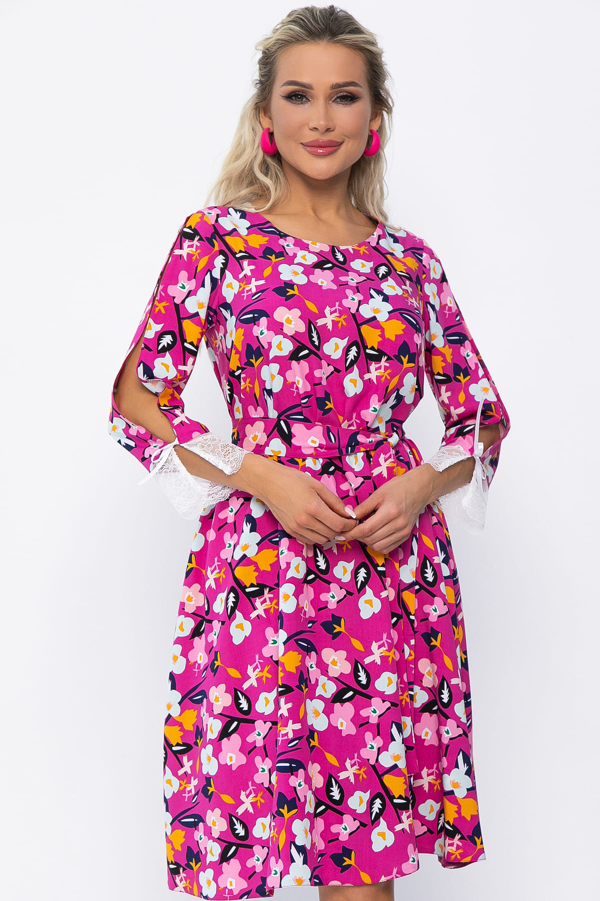 Платье Яна (розовое) П13638-33М