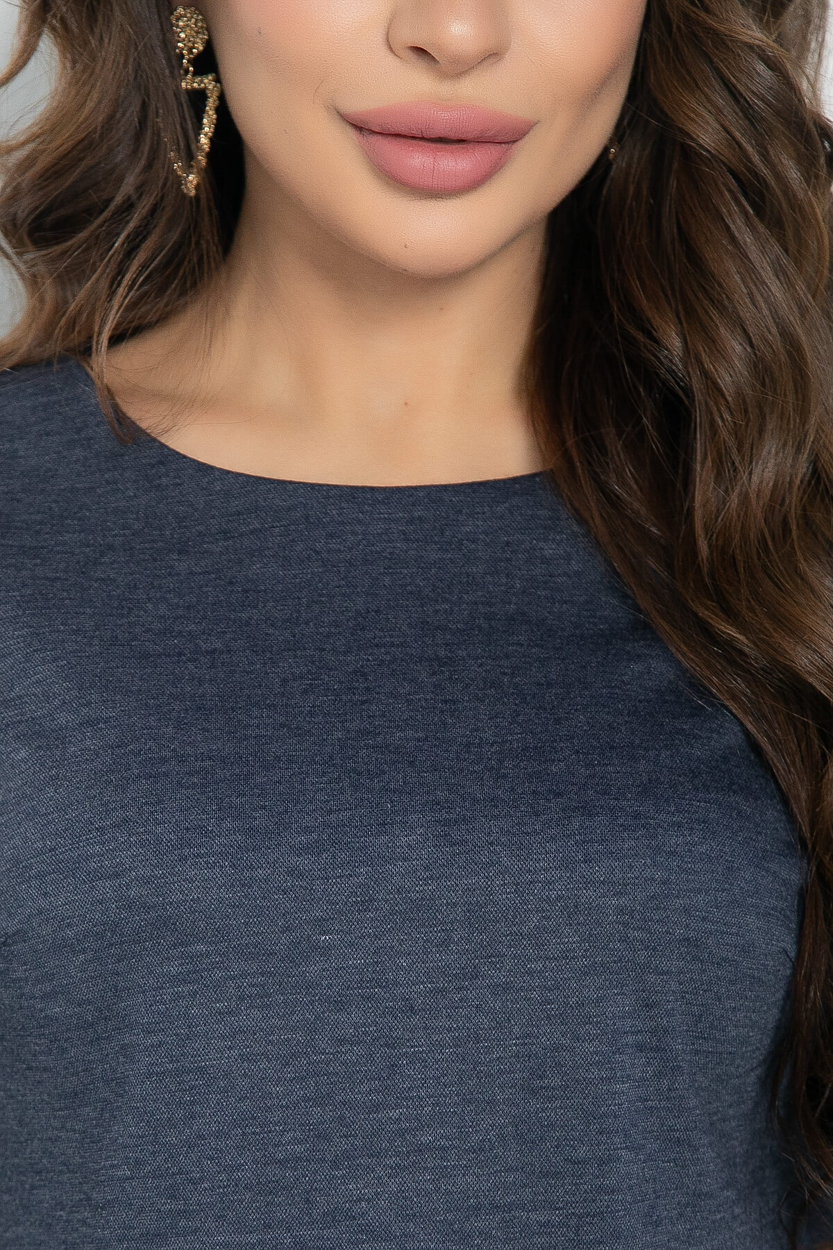 Платье Делис (синее) П11814