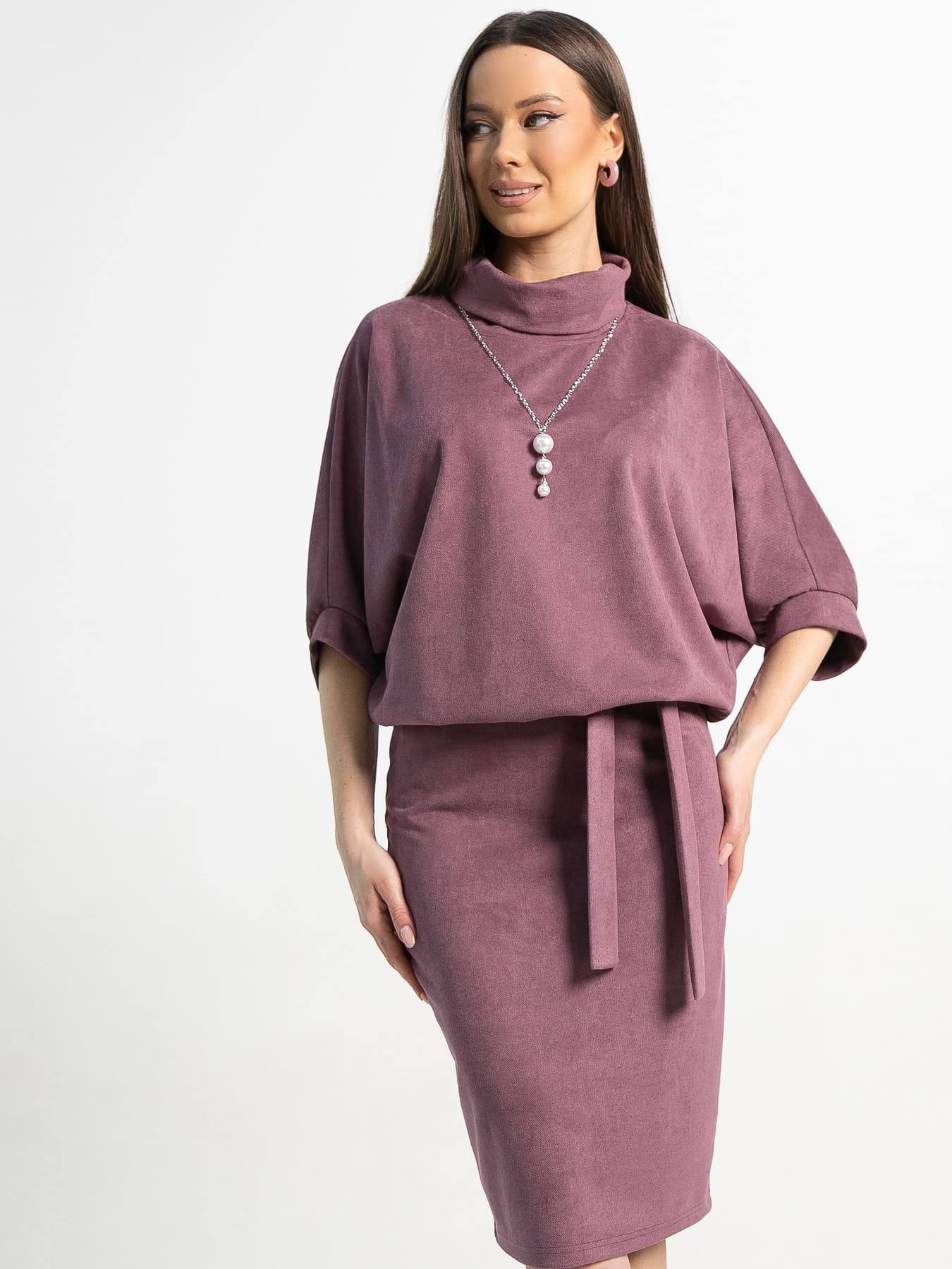 Платье Антония (лиловое) П15271-12М