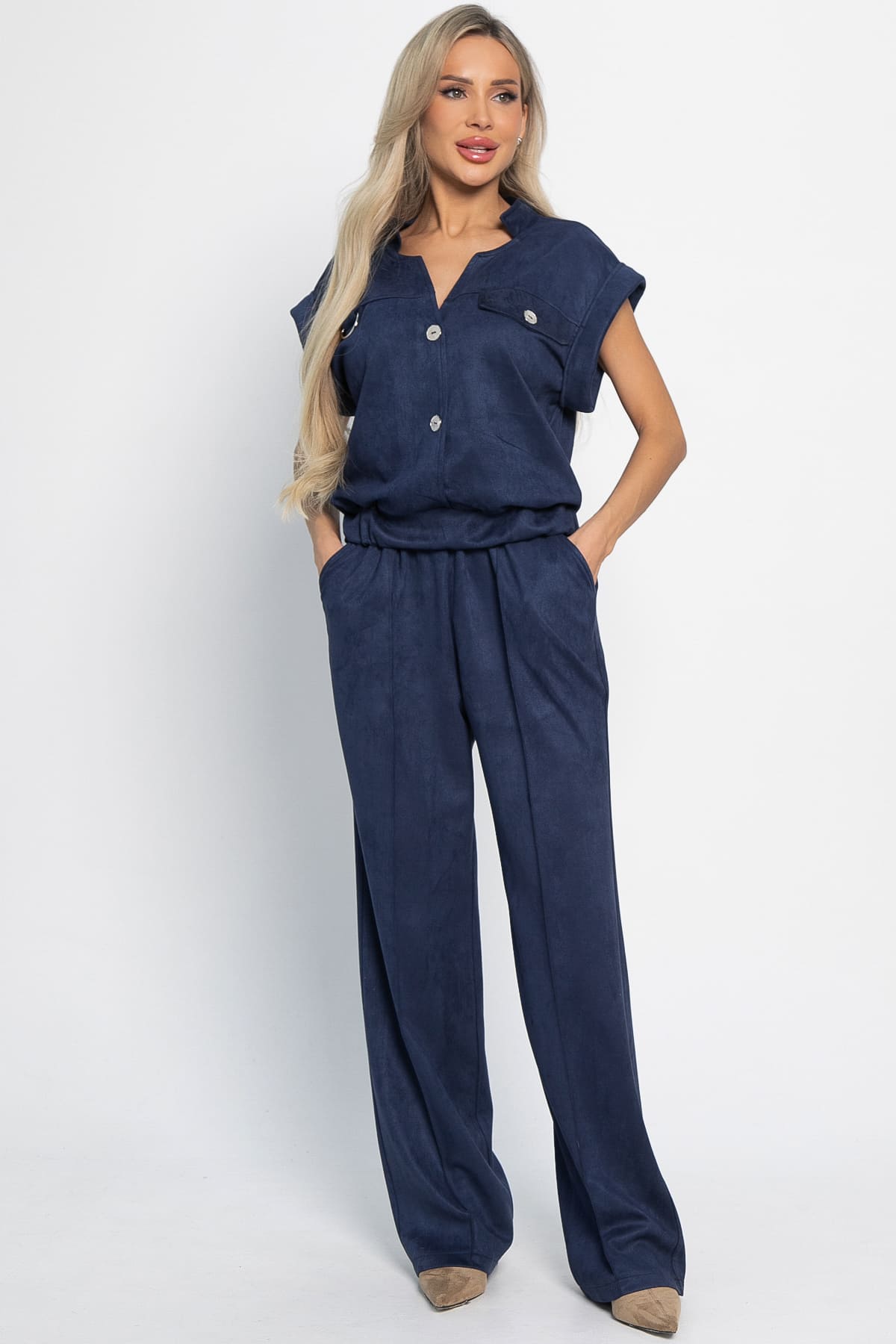 Жилет Лора (синий) Б15030-39М