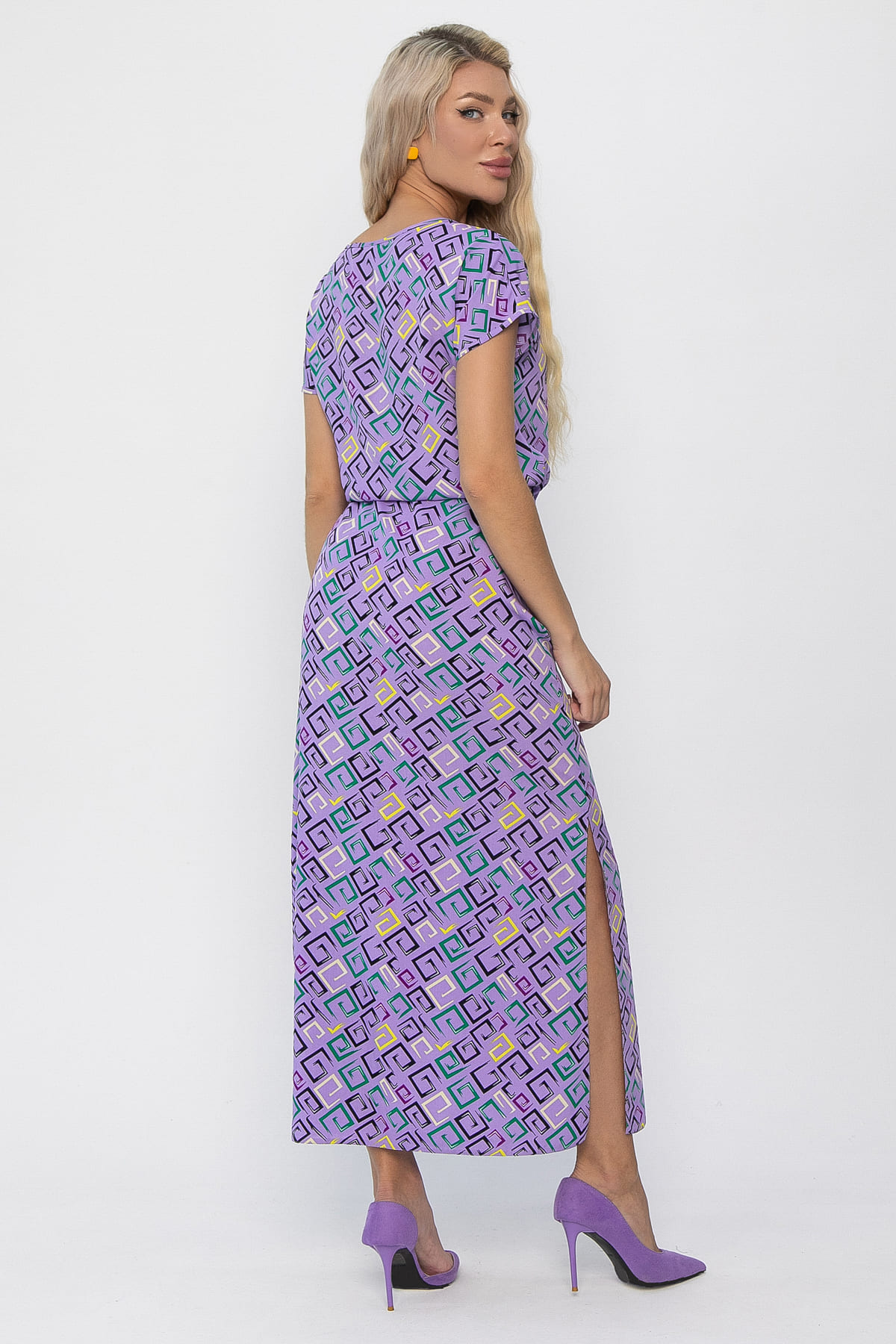 Платье Мэри (фиолетовое) П13880-12М