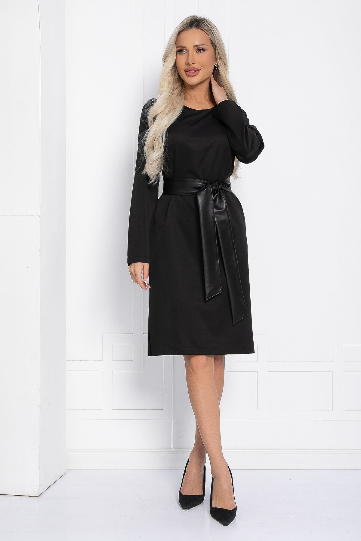 Платье Бельвита (черное) П12322-25