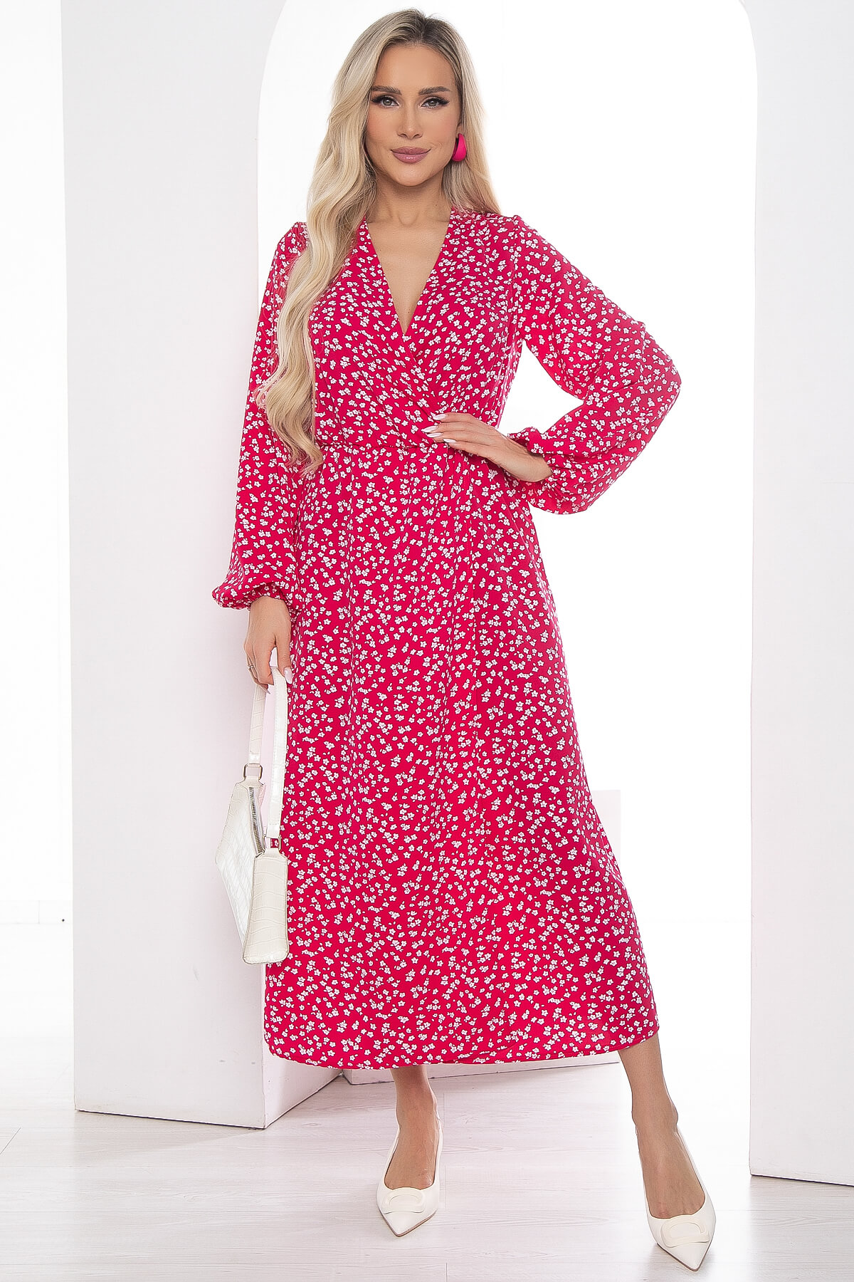 Платье Искушение (малина) П10283