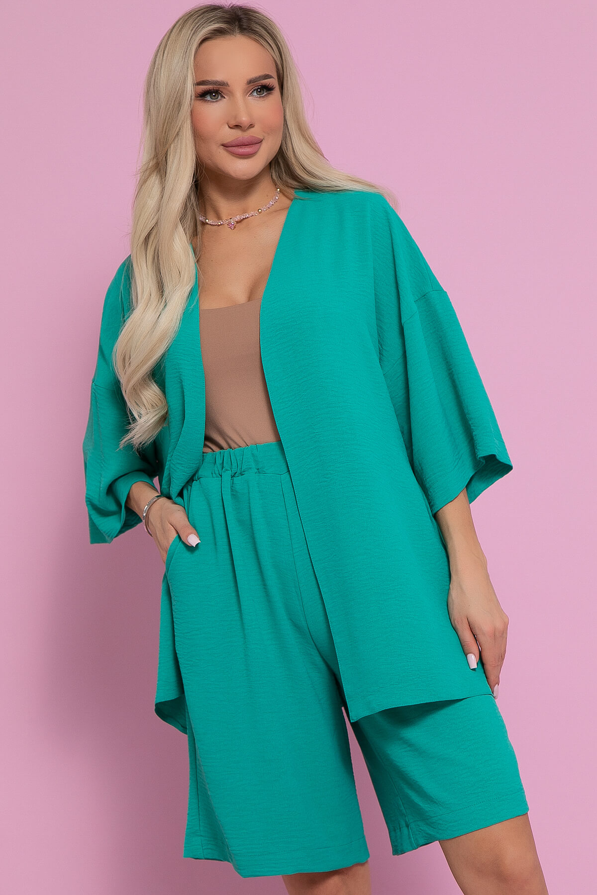 Костюм Комфорт (зеленый) К12894-8М