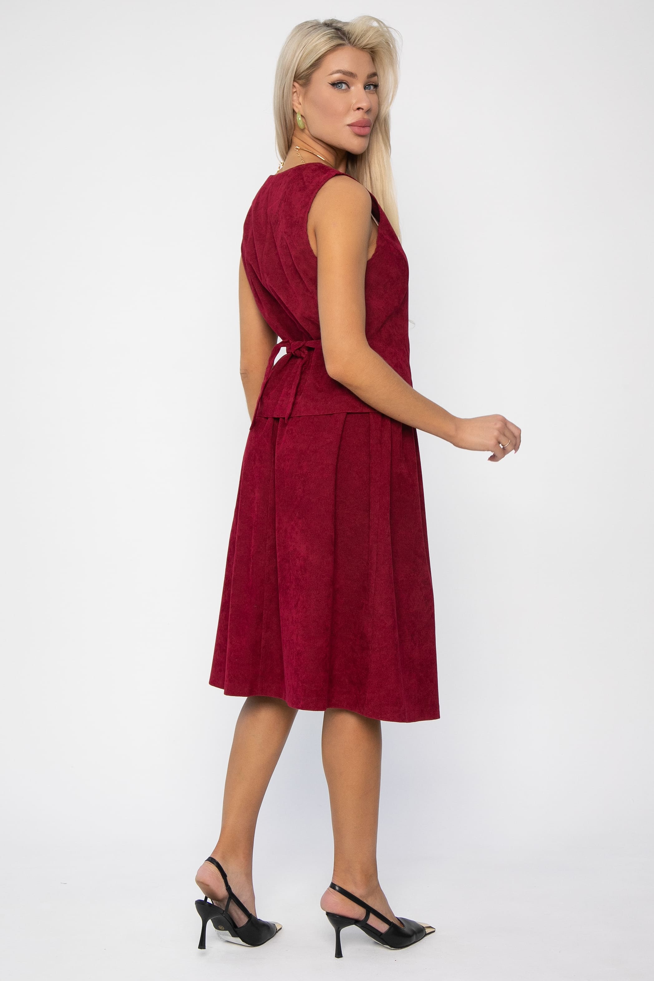 Костюм Жанет (вишневый) К12029