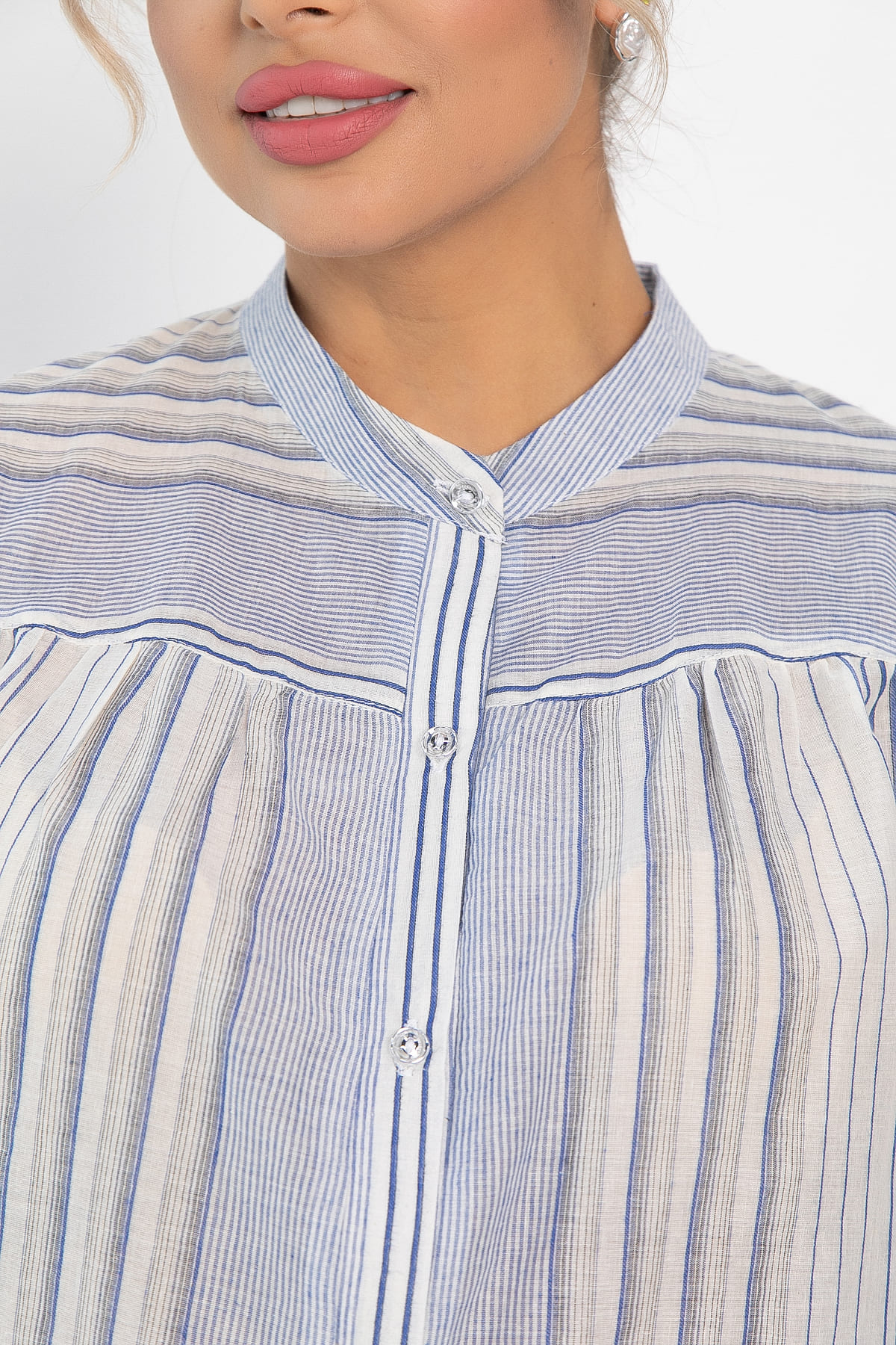 Блуза Июль (голубая) Б13876-24М