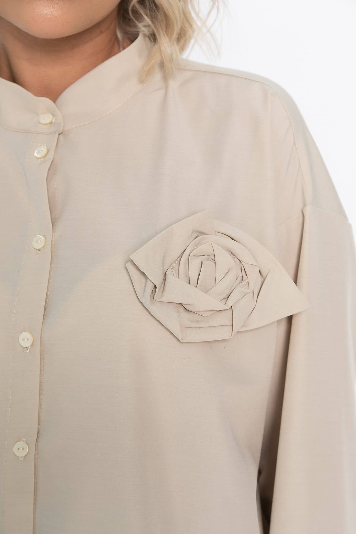 Блуза Луиза (бежевая) Б15029-39М