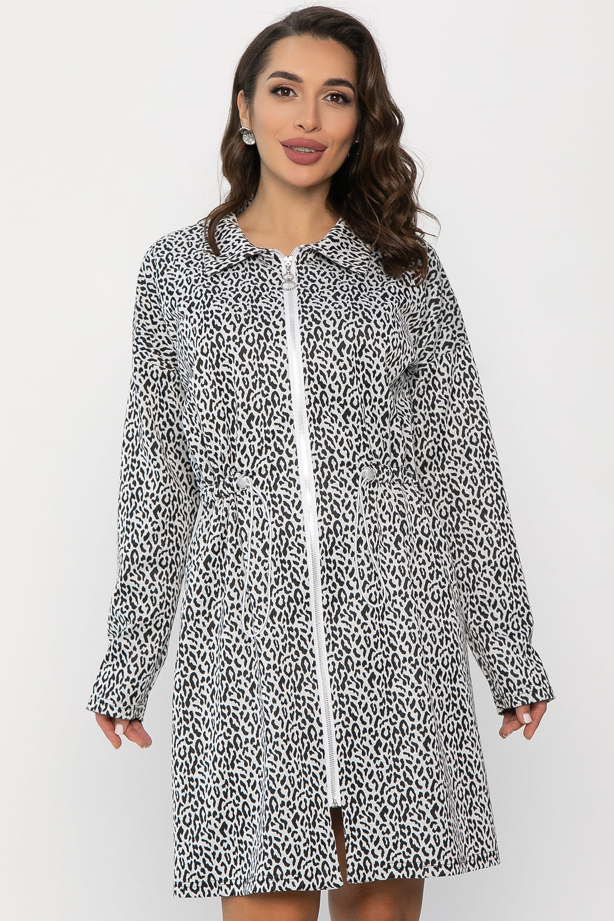 Платье Зарина (серое) П14226-5М