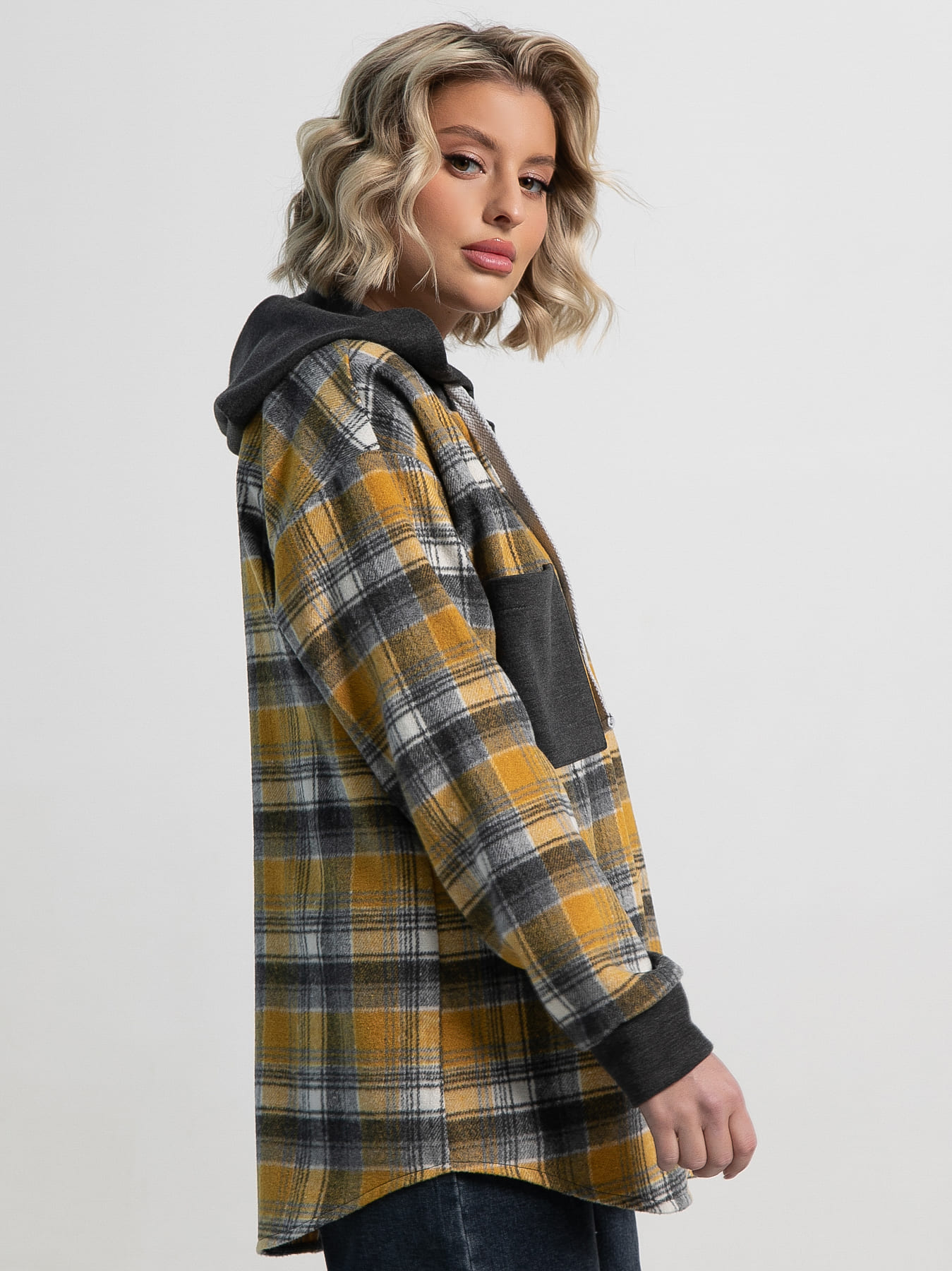 Рубашка Больше чем стиль НЬЮ (желтая) Б15127-50М