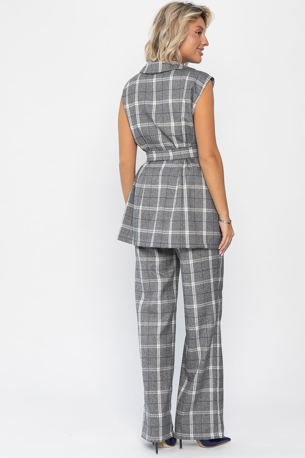 Костюм брючный Амстердам (светло-серый) К14290-12М