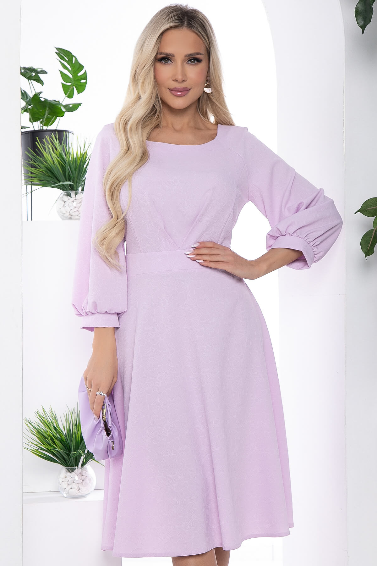 Платье Романтический вечер (розовое) П10227