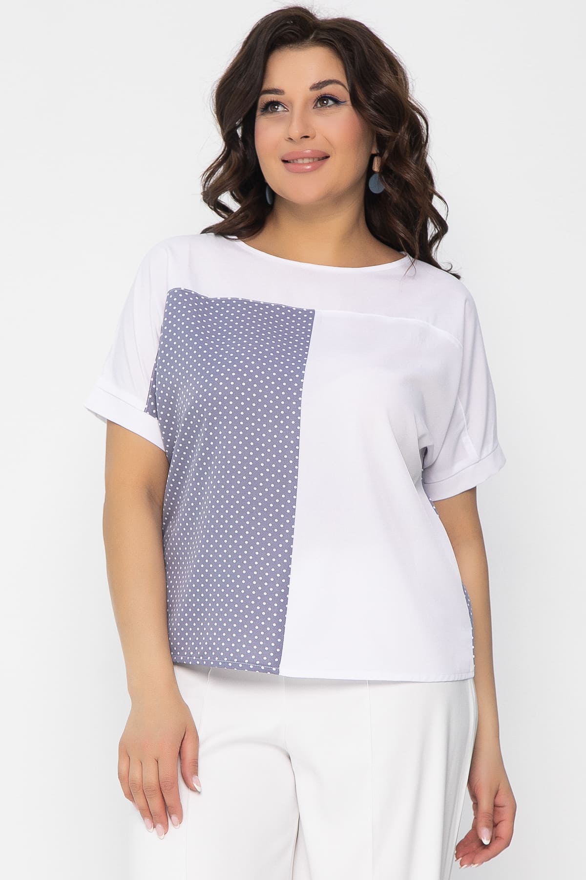 Блуза Алисия (белая) Б13500-25М