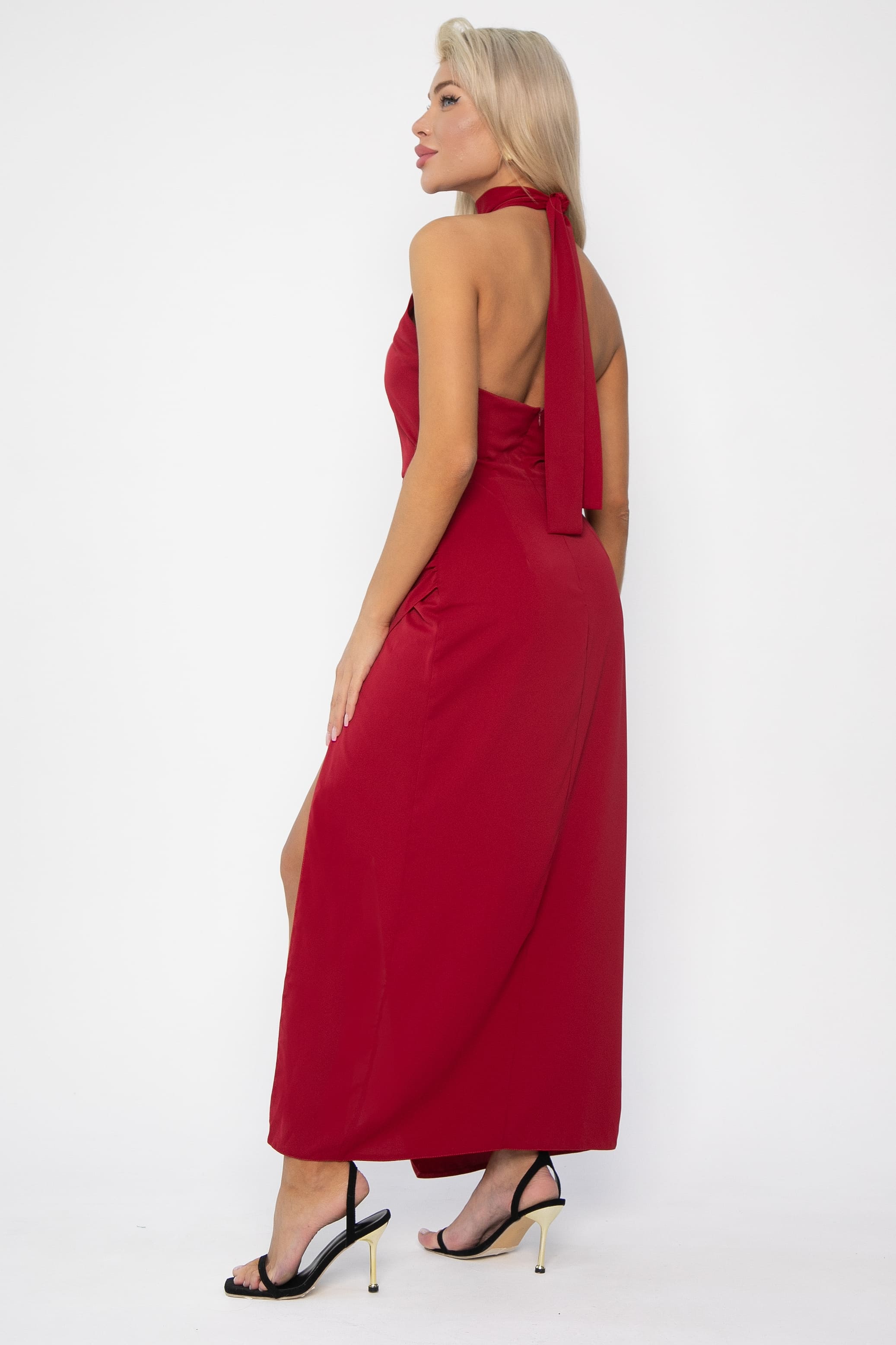 Платье Кьянти (бордовое) П11359