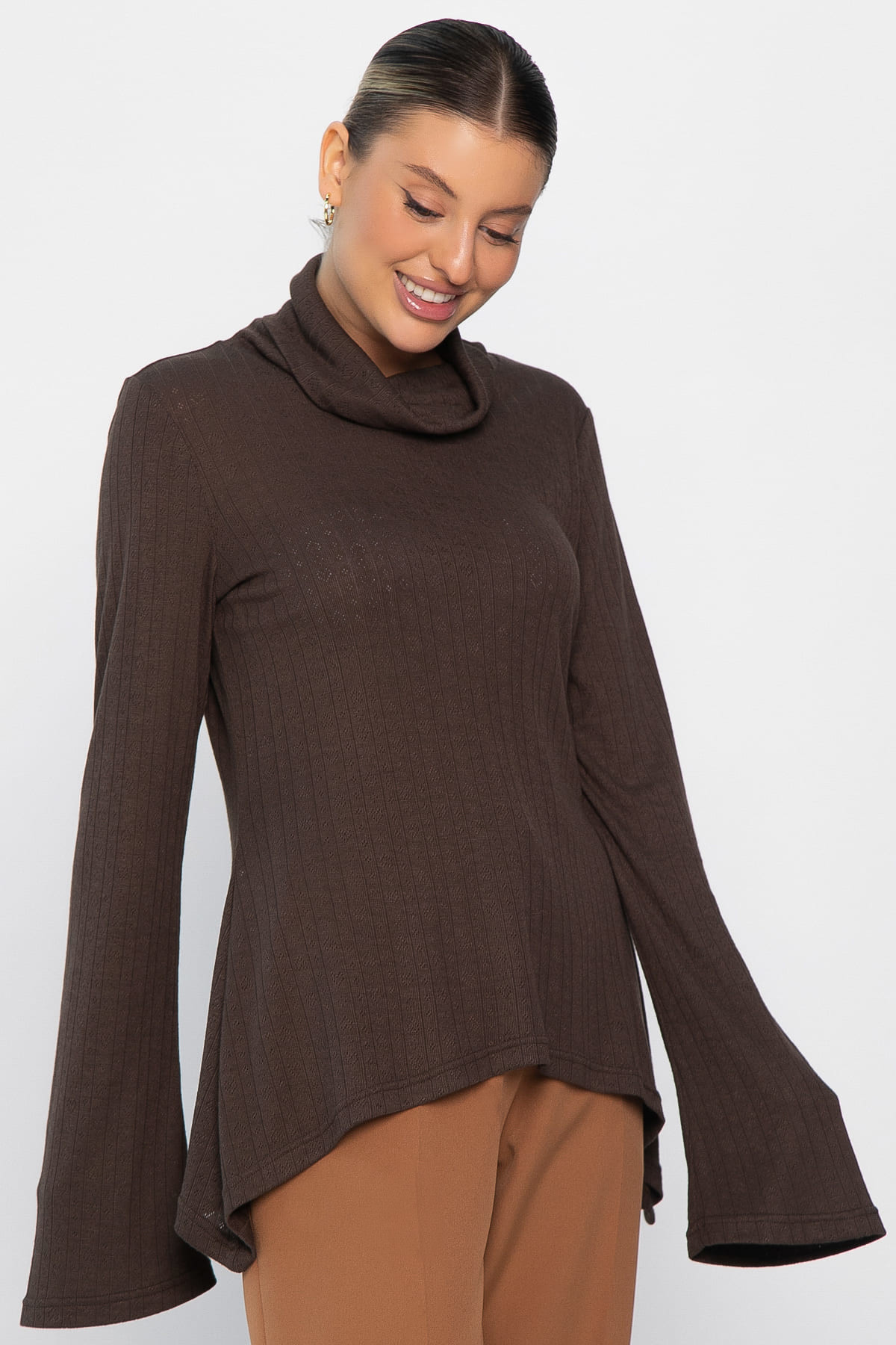 Джемпер В объятьях нежности (кофе) Б14446-4М