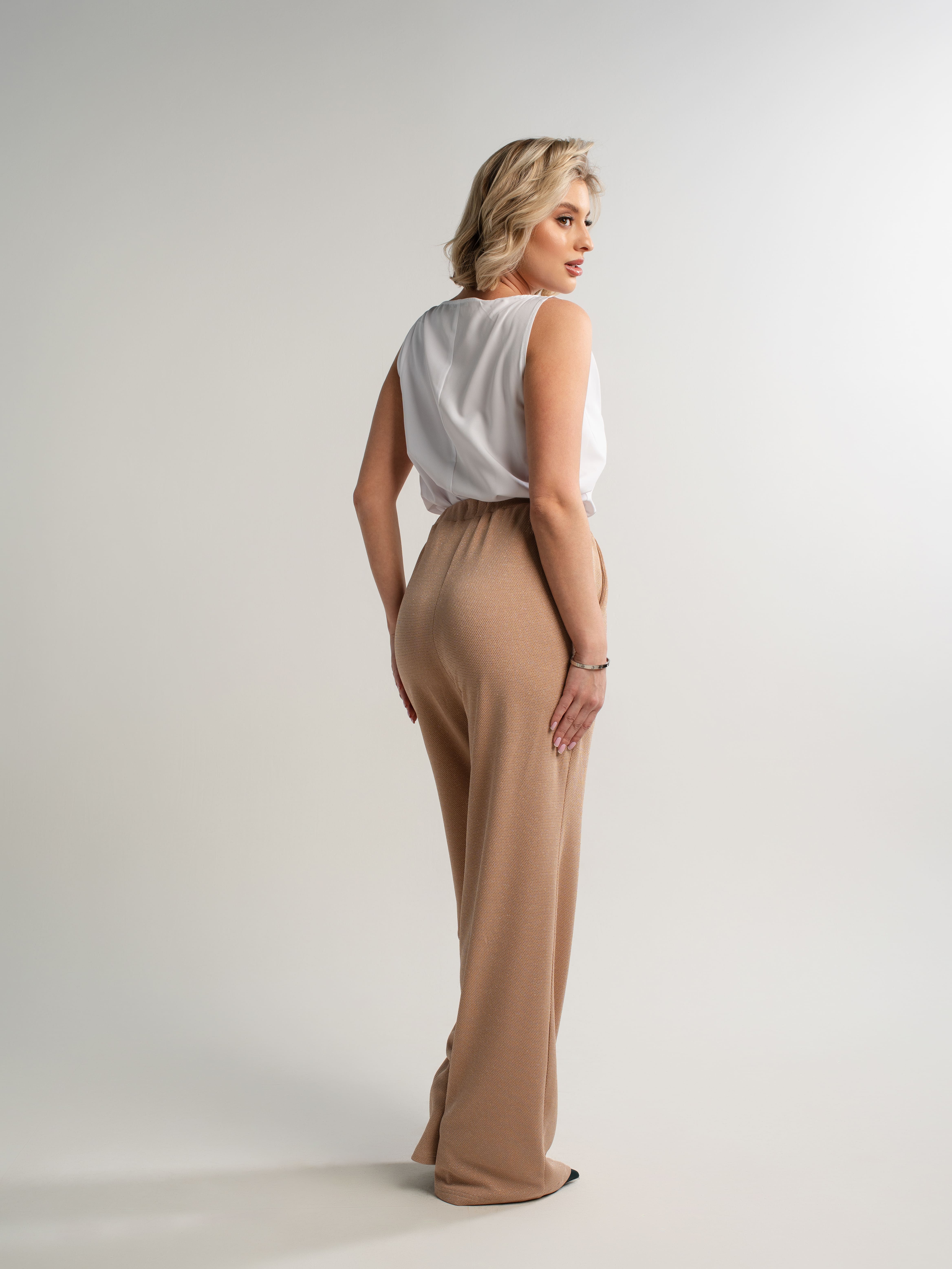 Брюки Вэлери (бежевые) Б15059-39М