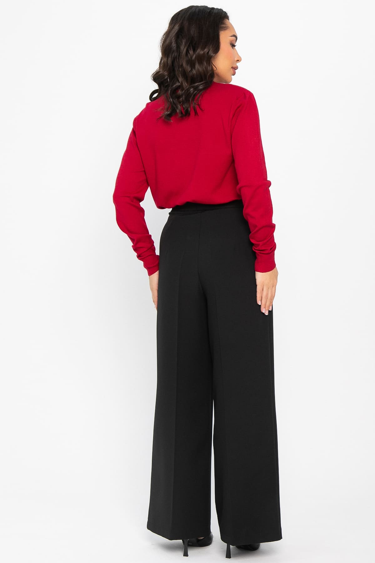 Брюки со стрелками Шакира (черные) Б14588-35М