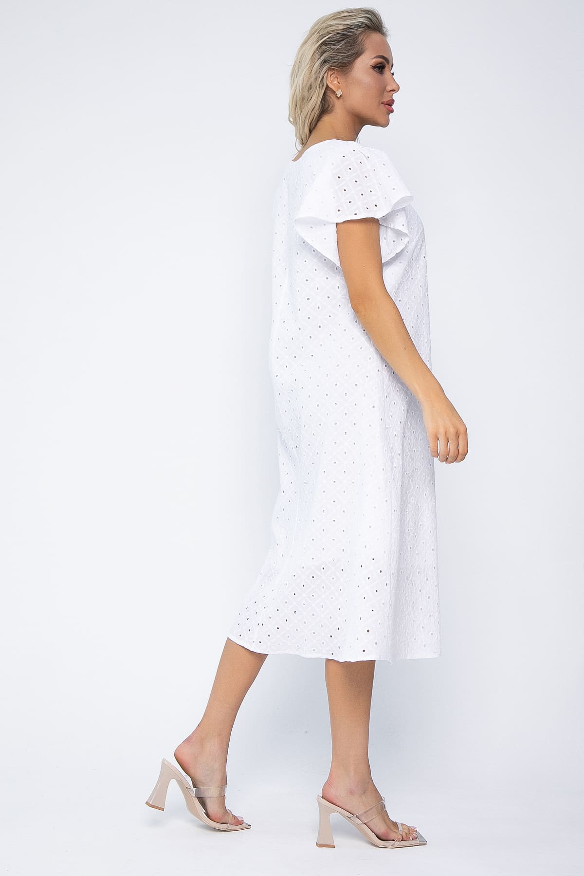 Платье Мелодия любви (белое) П13632-4М