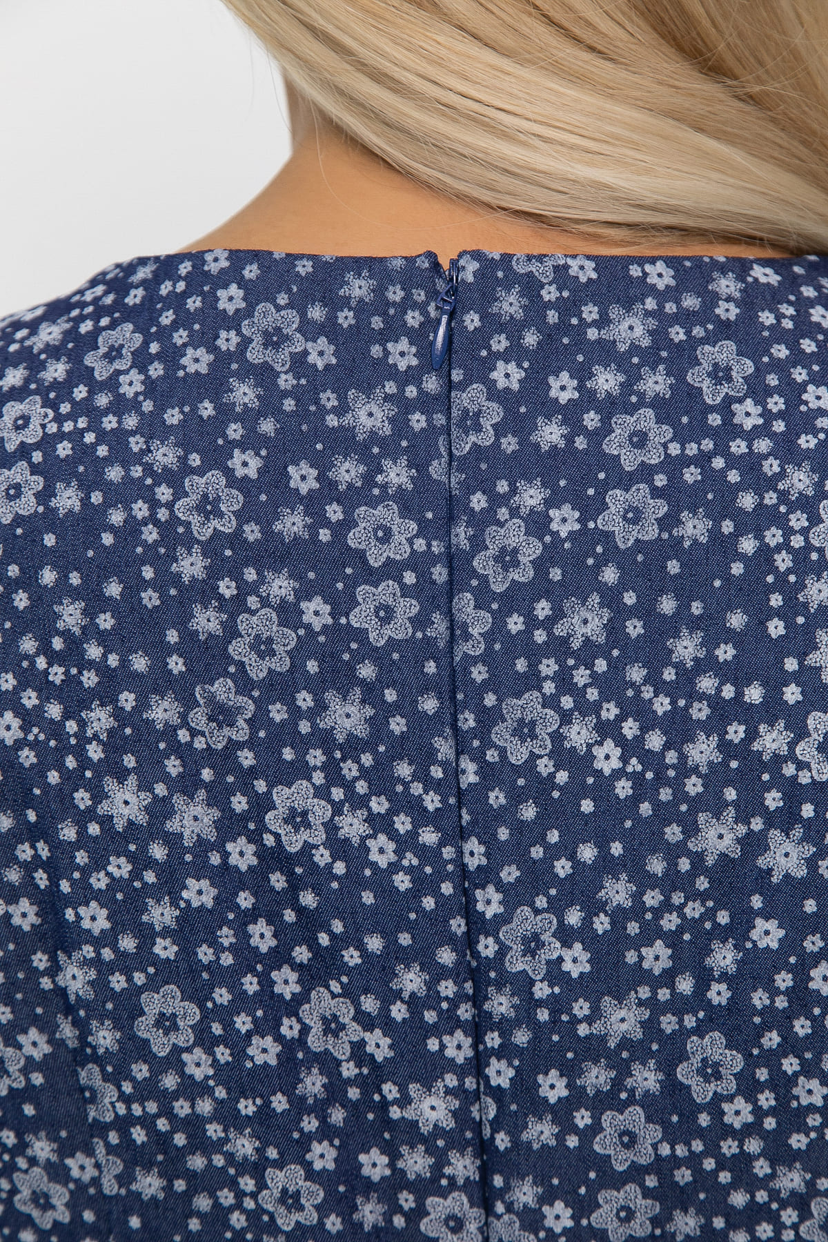 Платье Стиляги (синее) П13741-16М