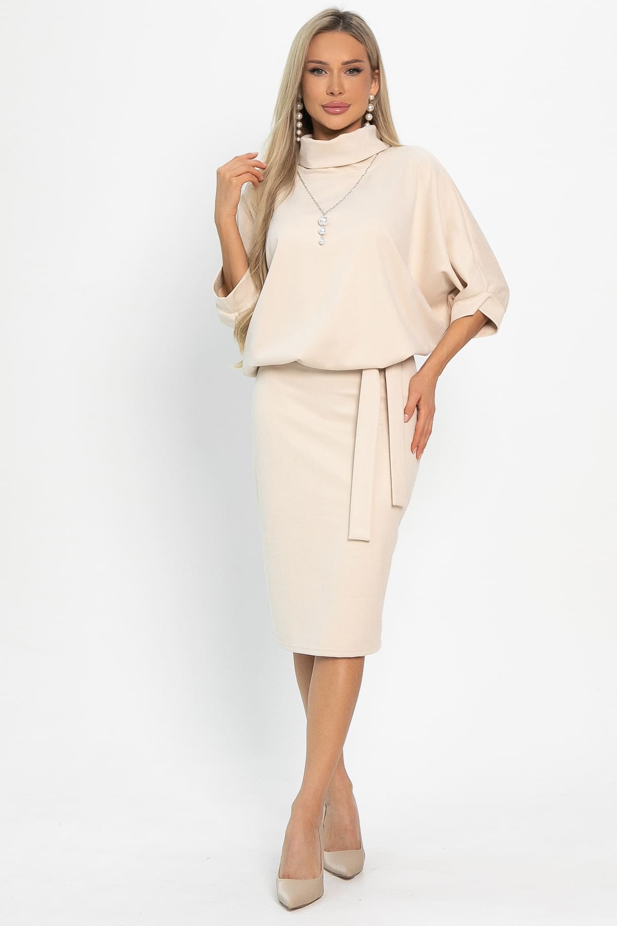 Платье Антония (молочное) П14911-12М