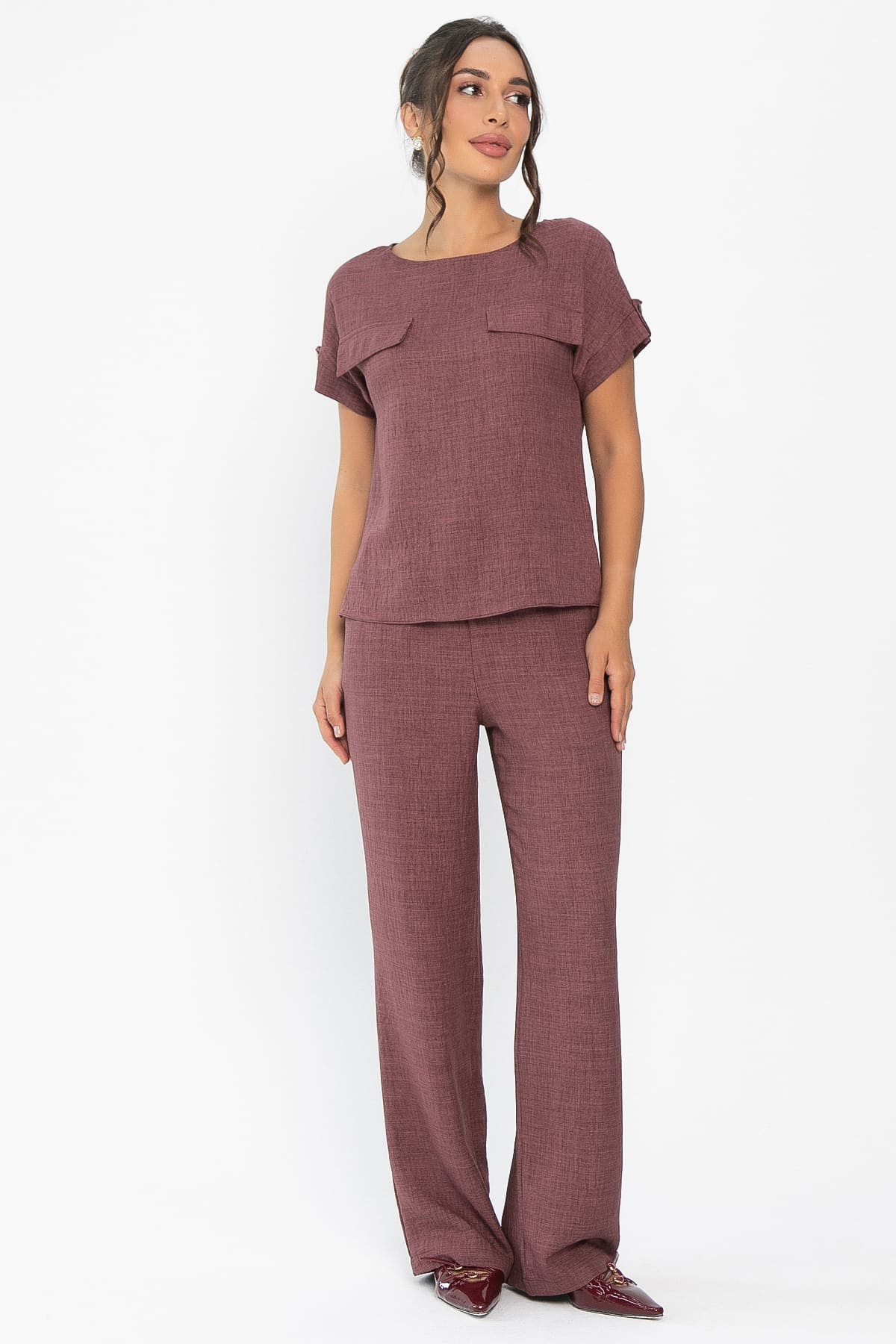 Костюм Можно всё (бордо) К13983-12М