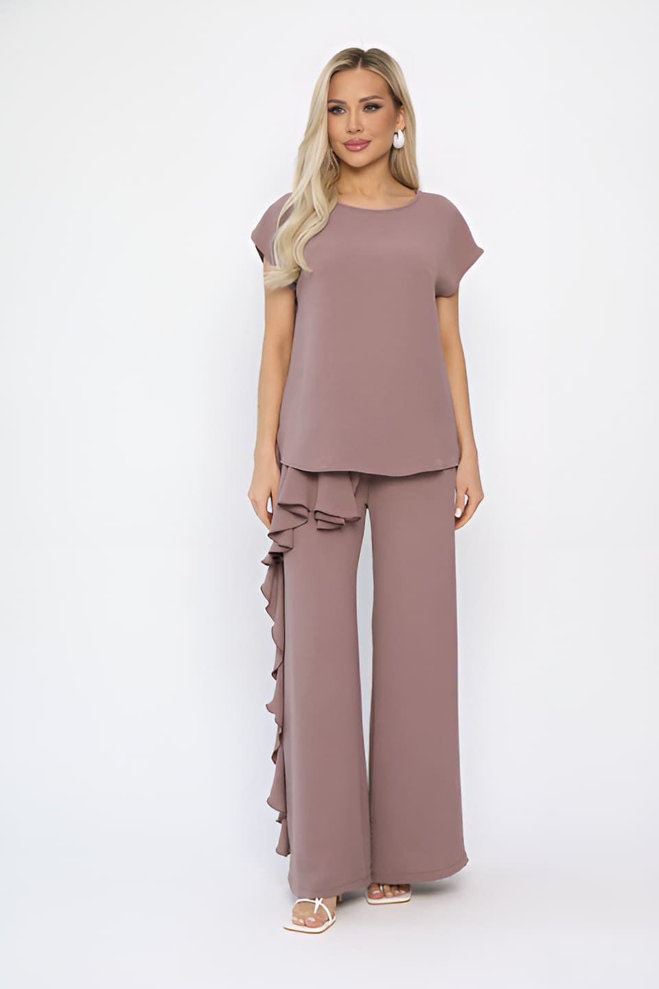 Костюм Морской бриз (пыльно-лиловый) К13676-5М