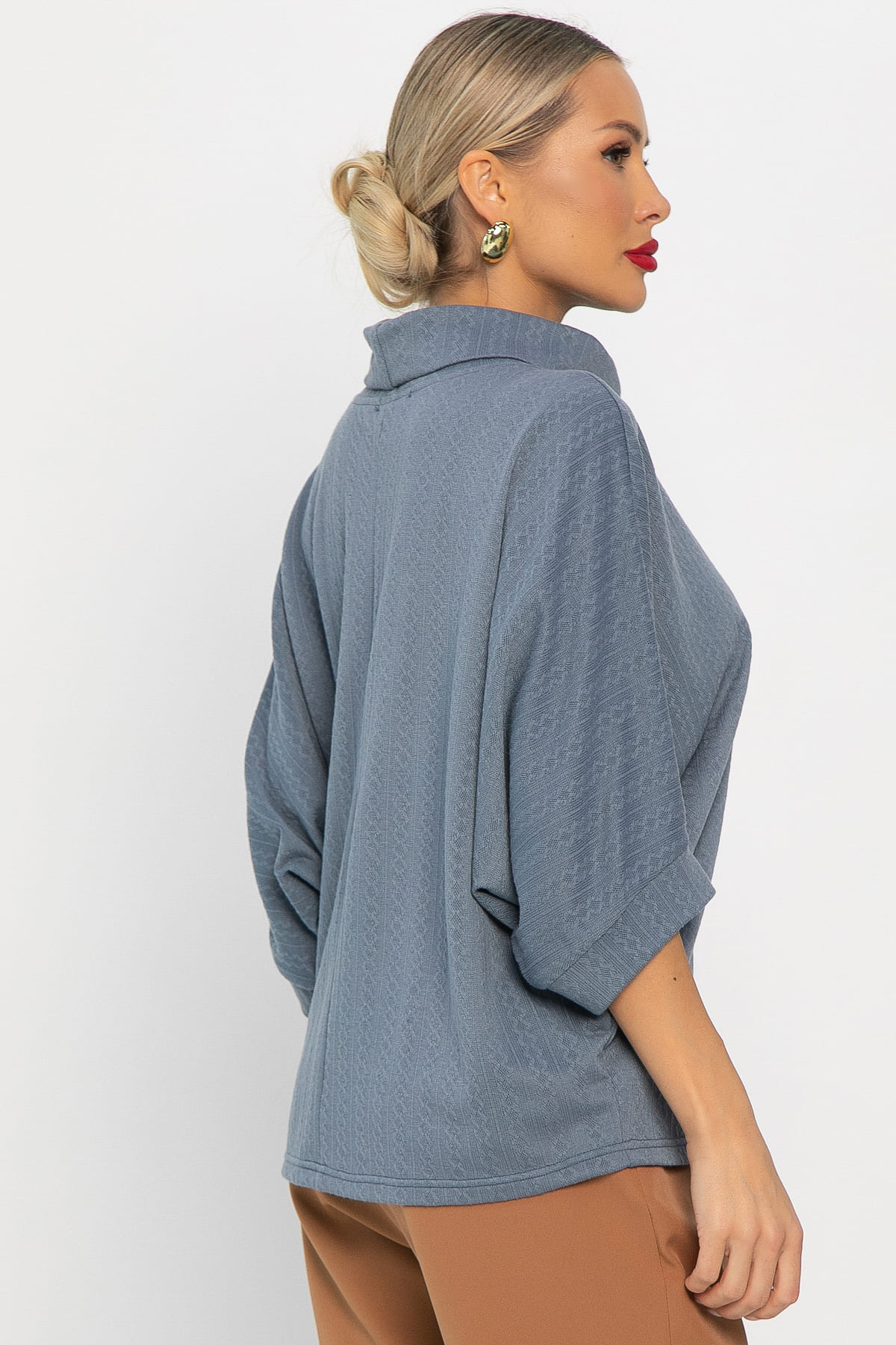 Блуза Барбара (джинс) Б14198-12М