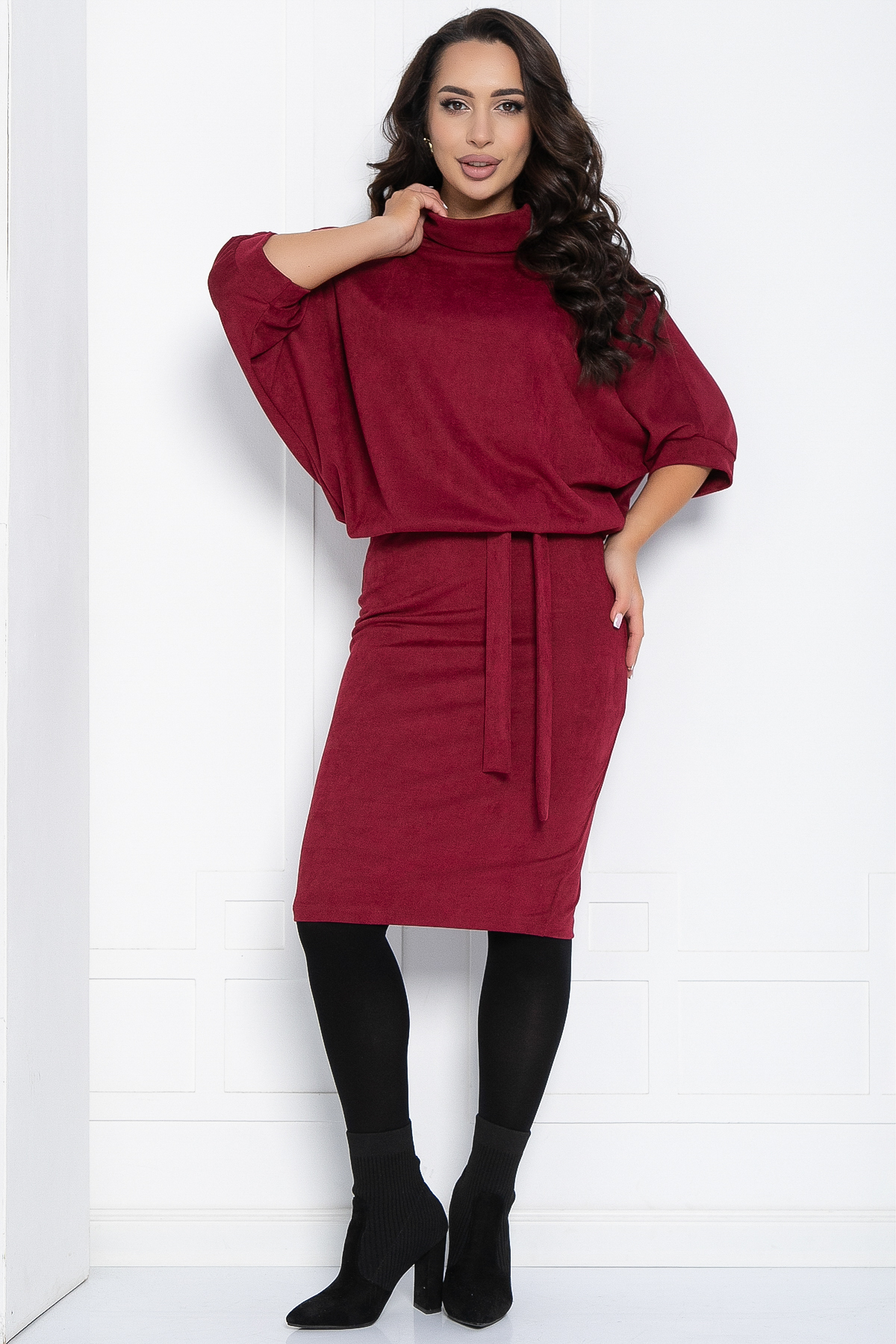 Платье Антония (ягодное) П12340-12
