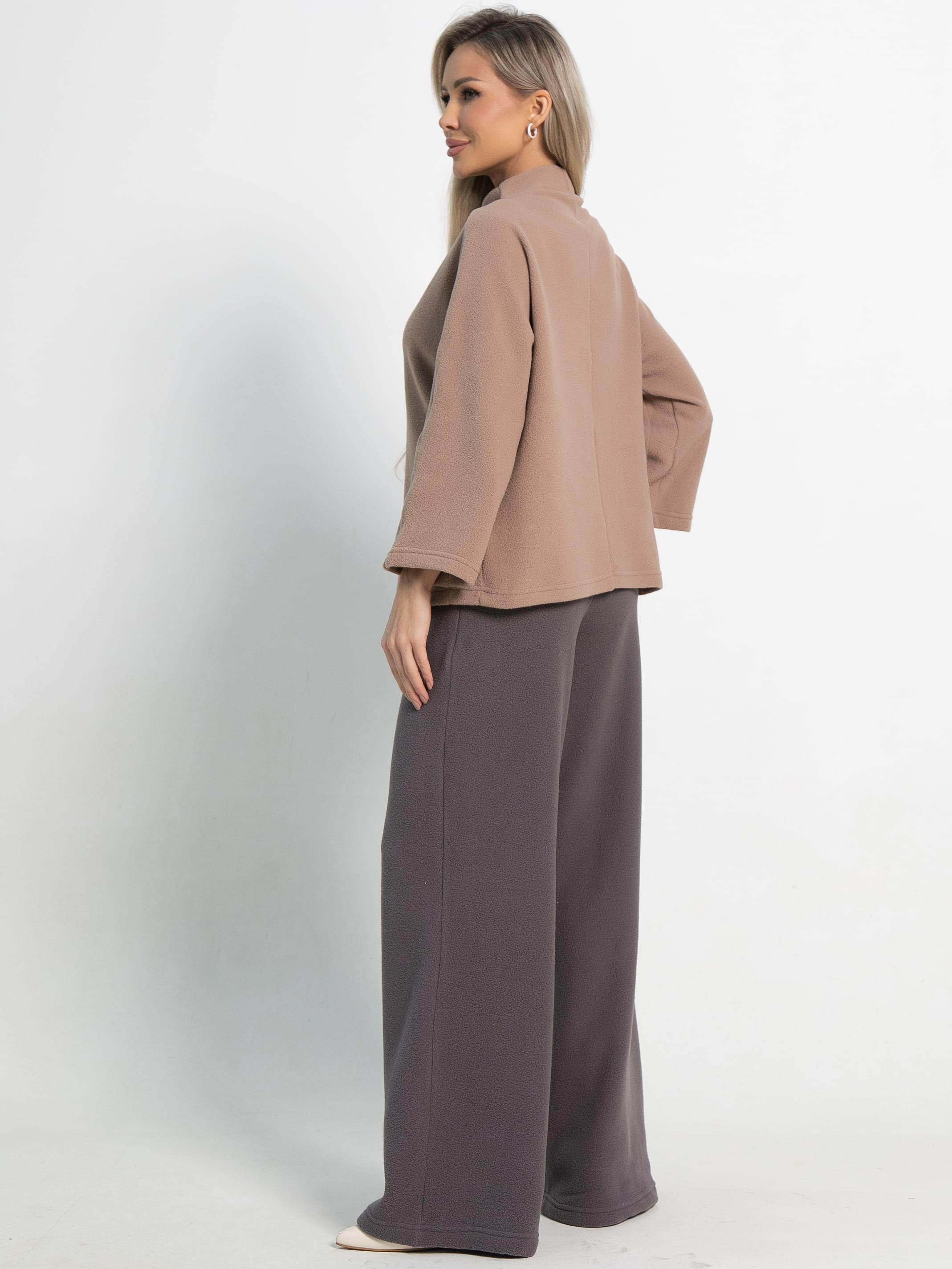 Костюм флисовый Дыхание зимы (бежевый) К15173-10М