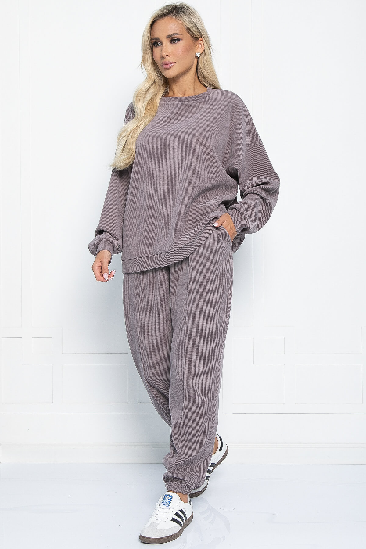 Костюм Августа (пыльно-лиловый) К13099-5М