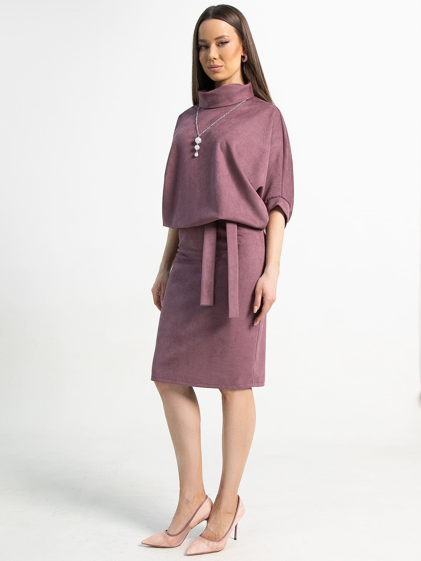 Платье Антония (лиловое) П15271-12М