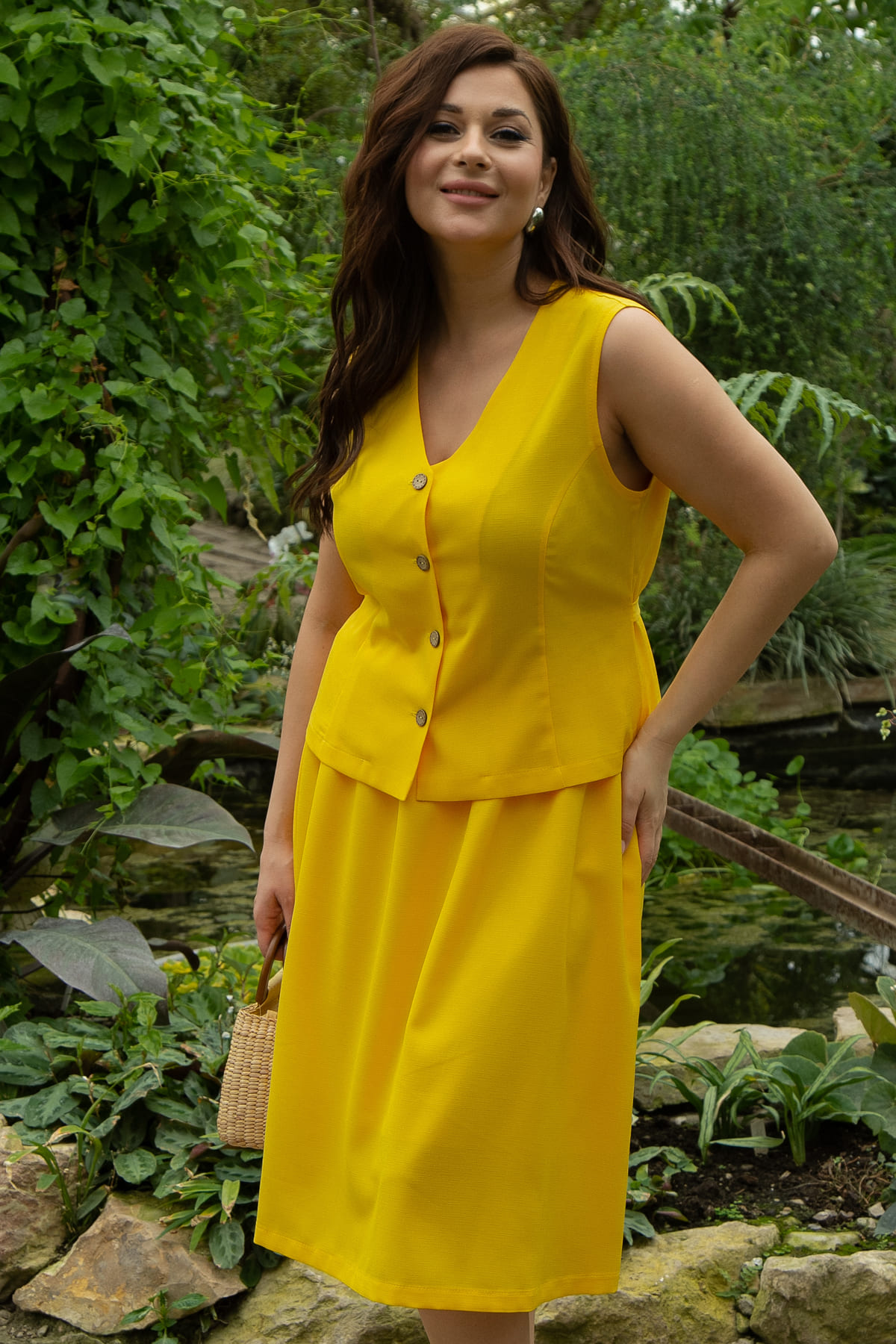 Костюм Жанет (желтый) К13459-9М