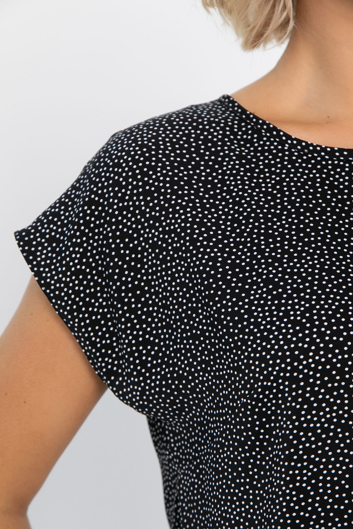 Блуза Милена (черная) Б14303-8М