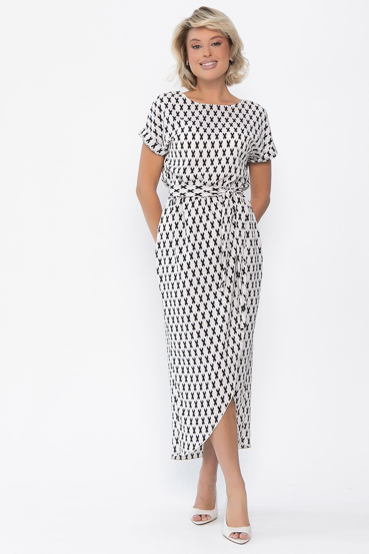 Платье Небесная симфония (молочное) П14046-12М